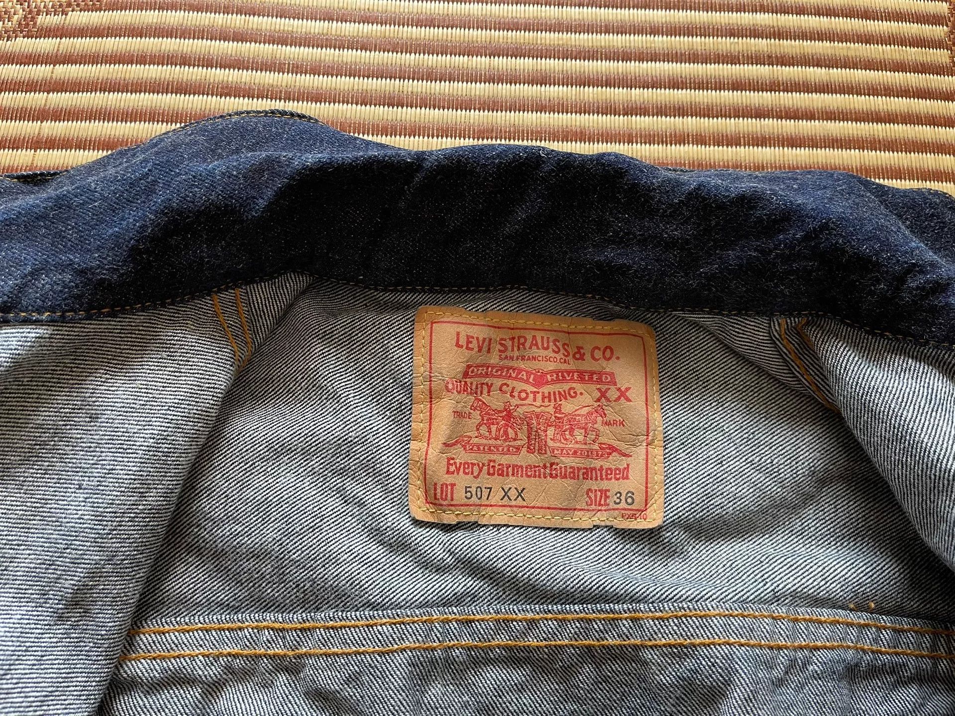 Levi's Vintage Clothing Levi's LVC 555 Denim Jacket Size US S / EU 44-46 / 1 - 6 Thumbnail
