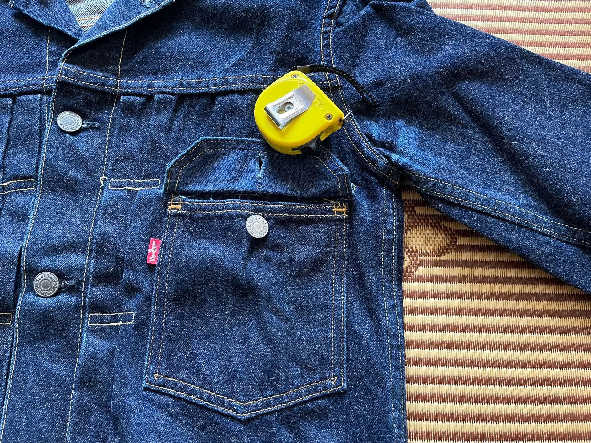Levi's Vintage Clothing Levi's LVC 555 507xx 70502 Denim Jacket Size US S / EU 44-46 / 1 - 3 Thumbnail