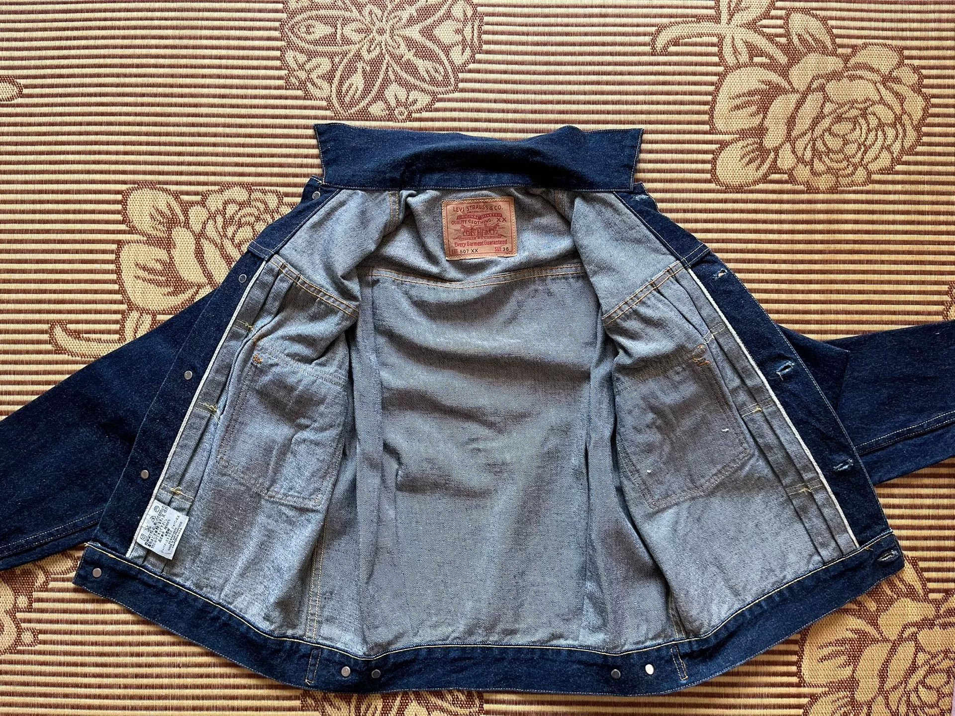Levi's Vintage Clothing Levi's LVC 555 507xx 70502 Denim Jacket Size US S / EU 44-46 / 1 - 6 Thumbnail