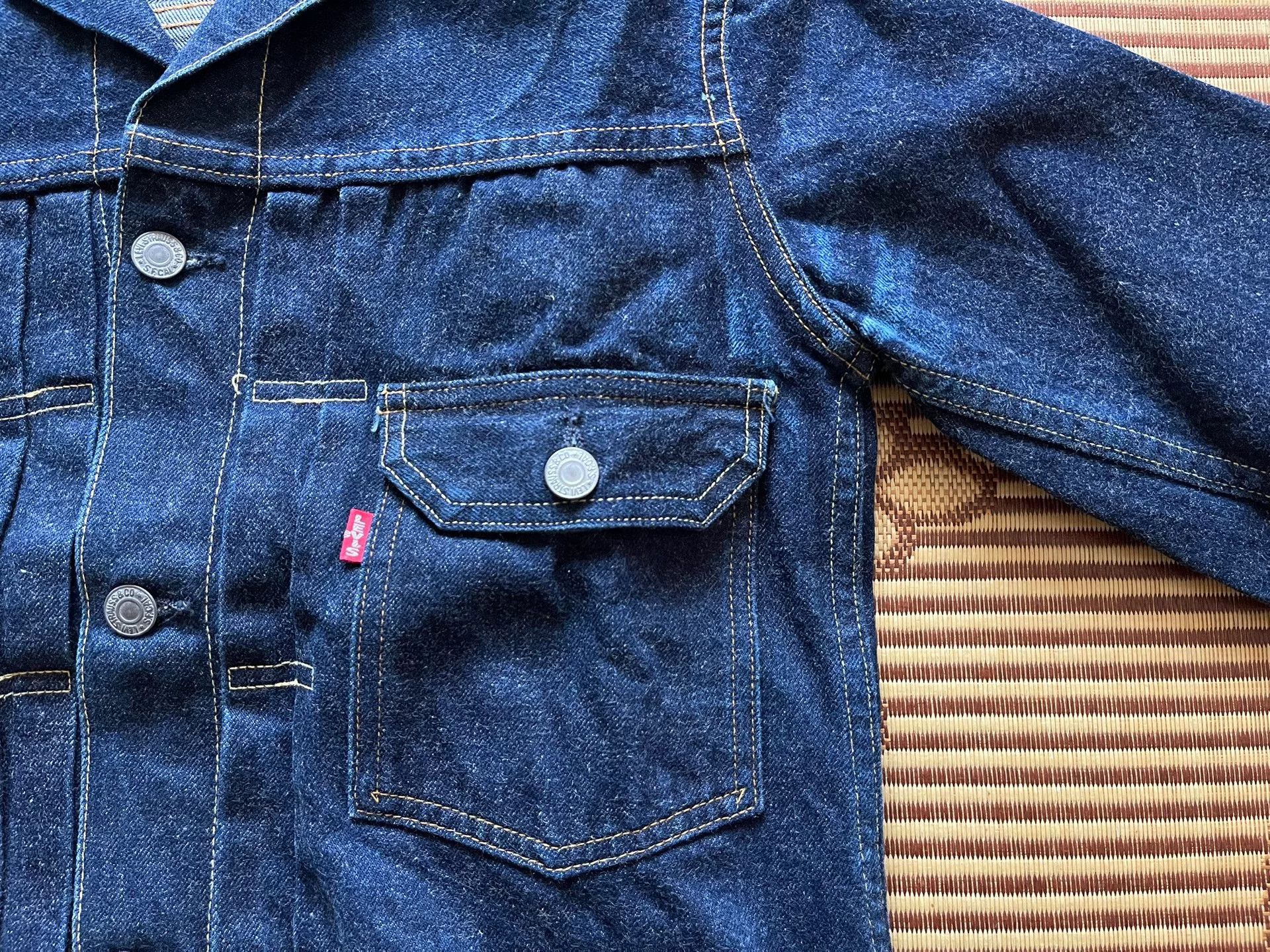 Levi's Vintage Clothing Levi's LVC 555 507xx 70502 Denim Jacket Size US S / EU 44-46 / 1 - 2 Thumbnail