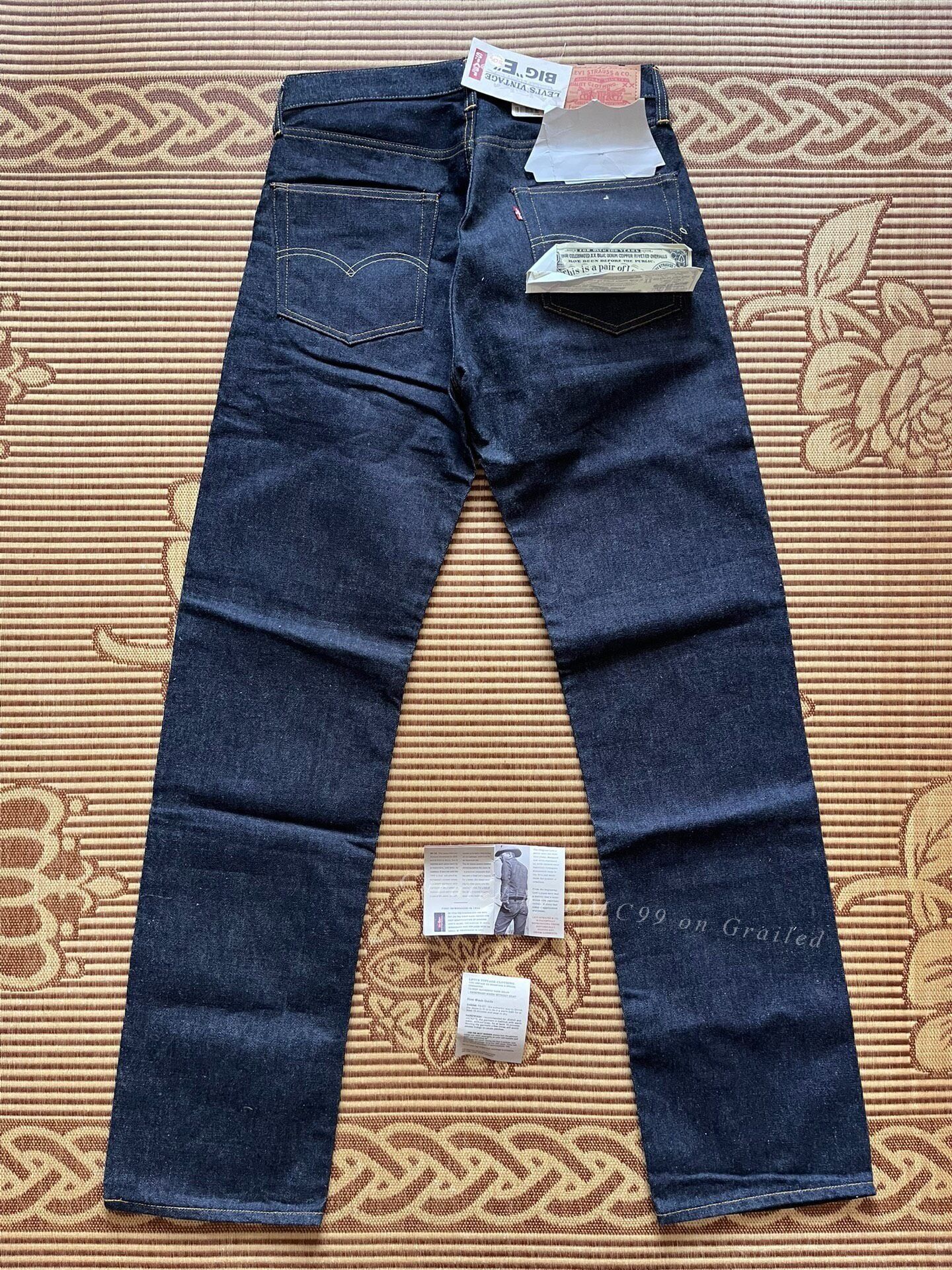 Levi's Vintage Clothing Levi's LVC 501xx 1955 Denim Jeans Size US 33 - 3 Thumbnail