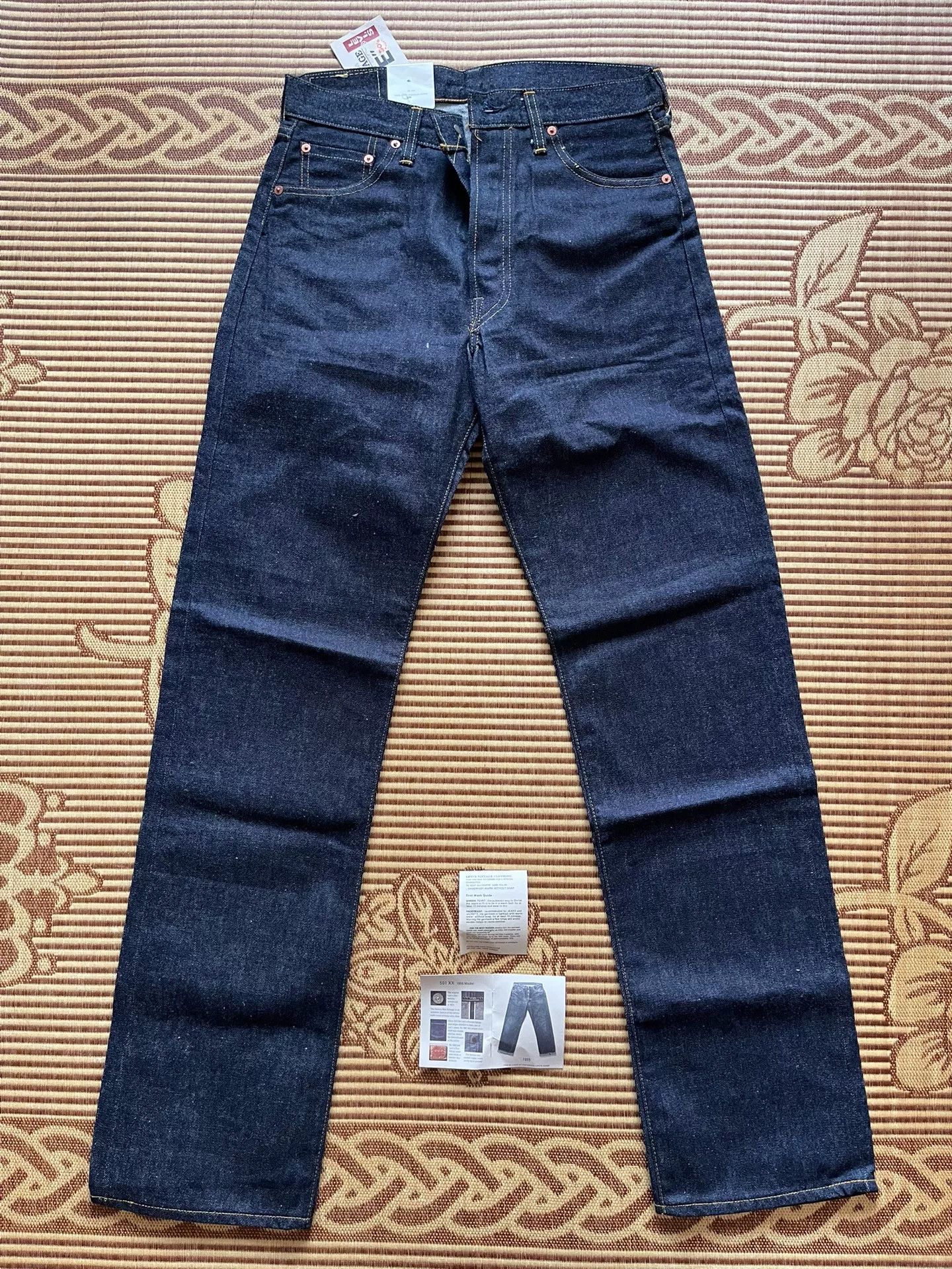 Levi's Vintage Clothing Levi's LVC 501xx 1955 Denim Jeans Size US 33 - 2 Thumbnail