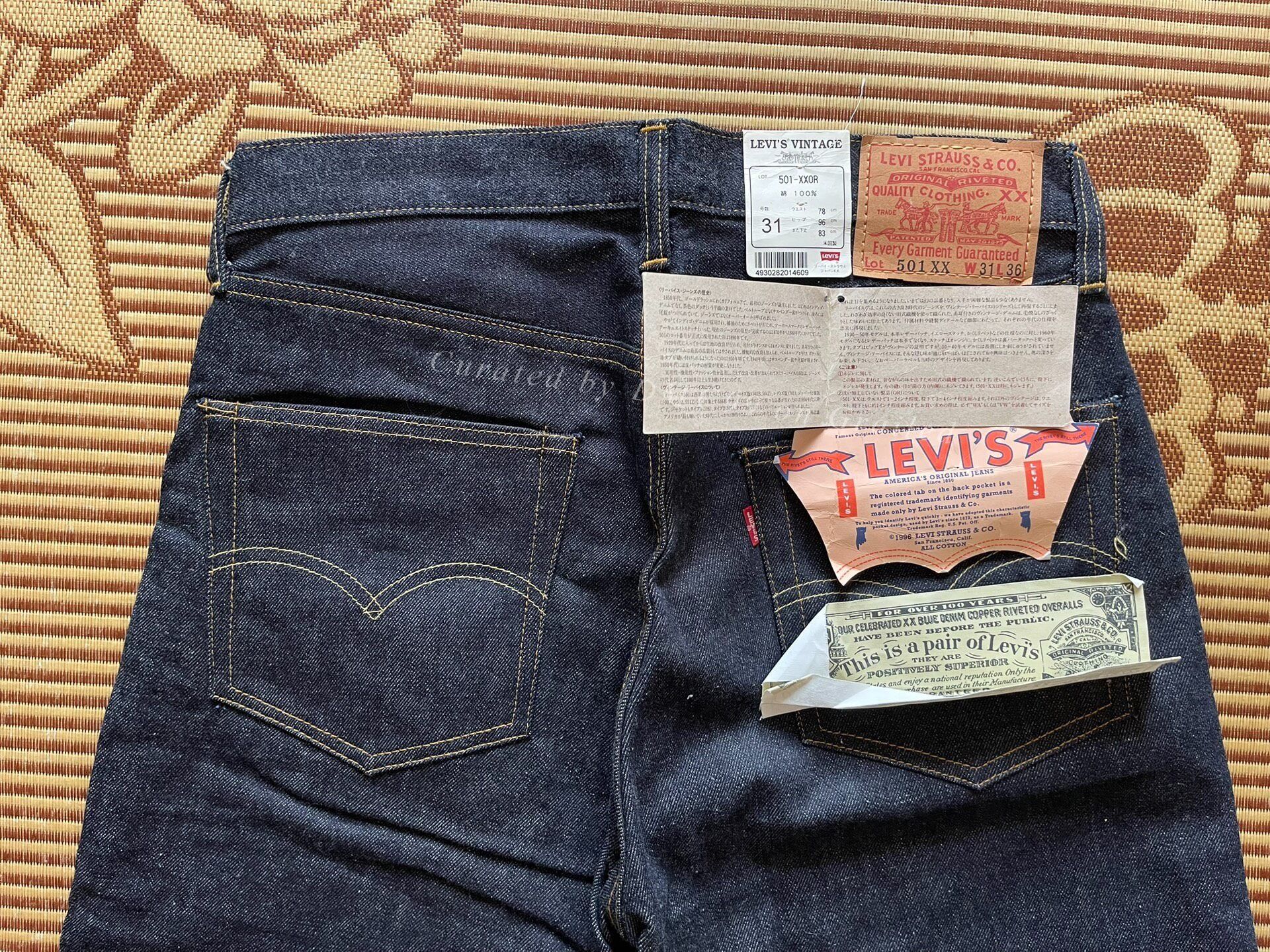 Levi's Vintage Clothing Levi's LVC 501xx 1955 Denim Jeans Size US 33 - 4 Thumbnail