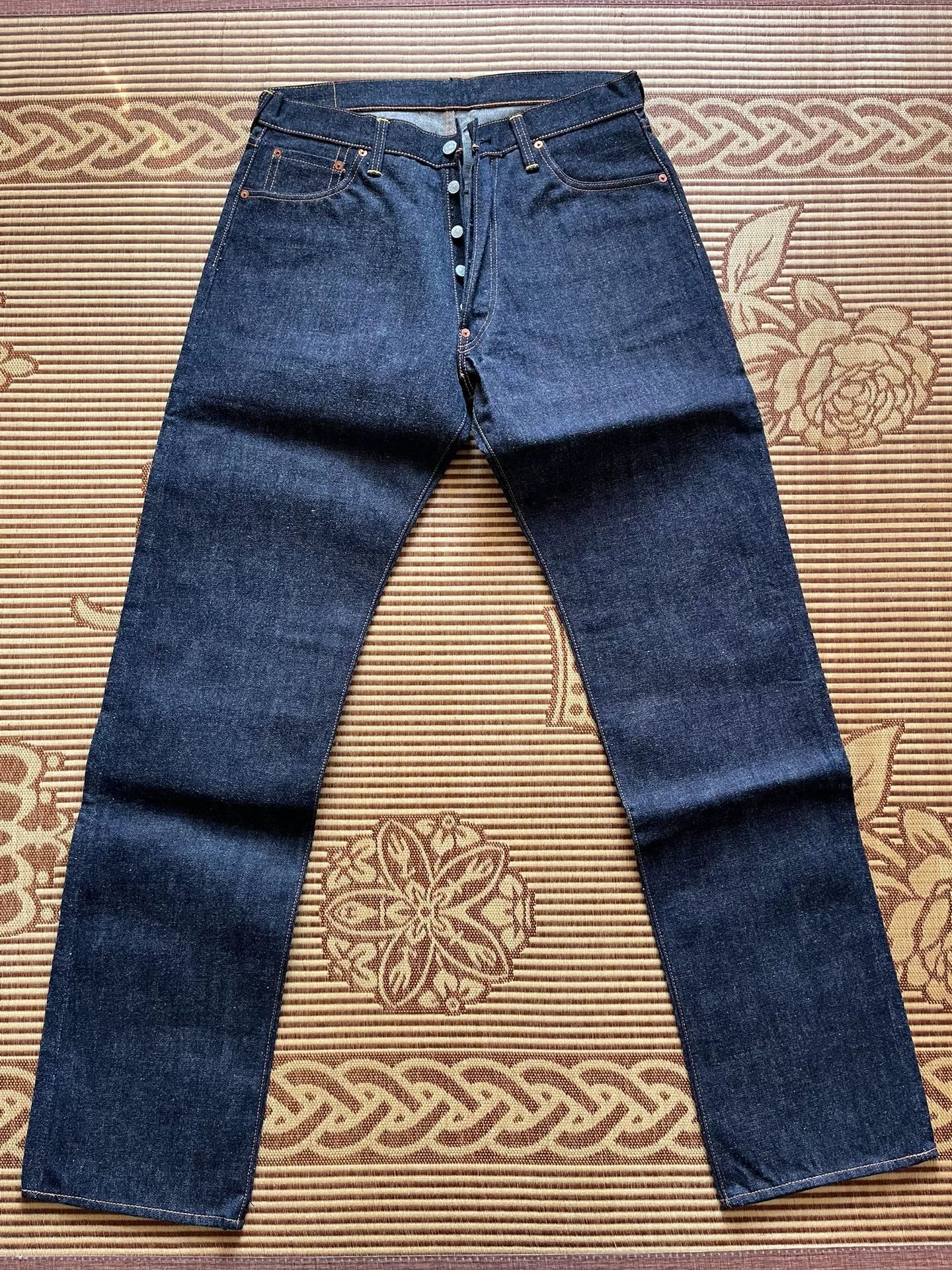 Evisu Evisu No1 2001 Pink Tab White Seagull Jeans Size US 36 / EU 52 - 2 Thumbnail