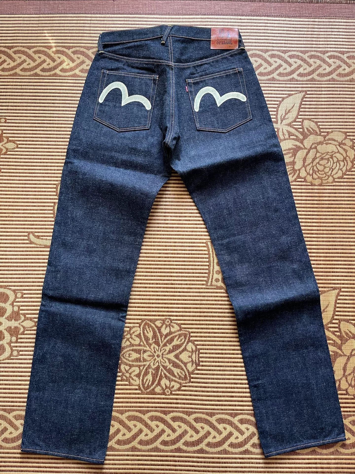 Evisu Evisu No1 2001 Pink Tab White Seagull Jeans Size US 36 / EU 52 - 3 Thumbnail