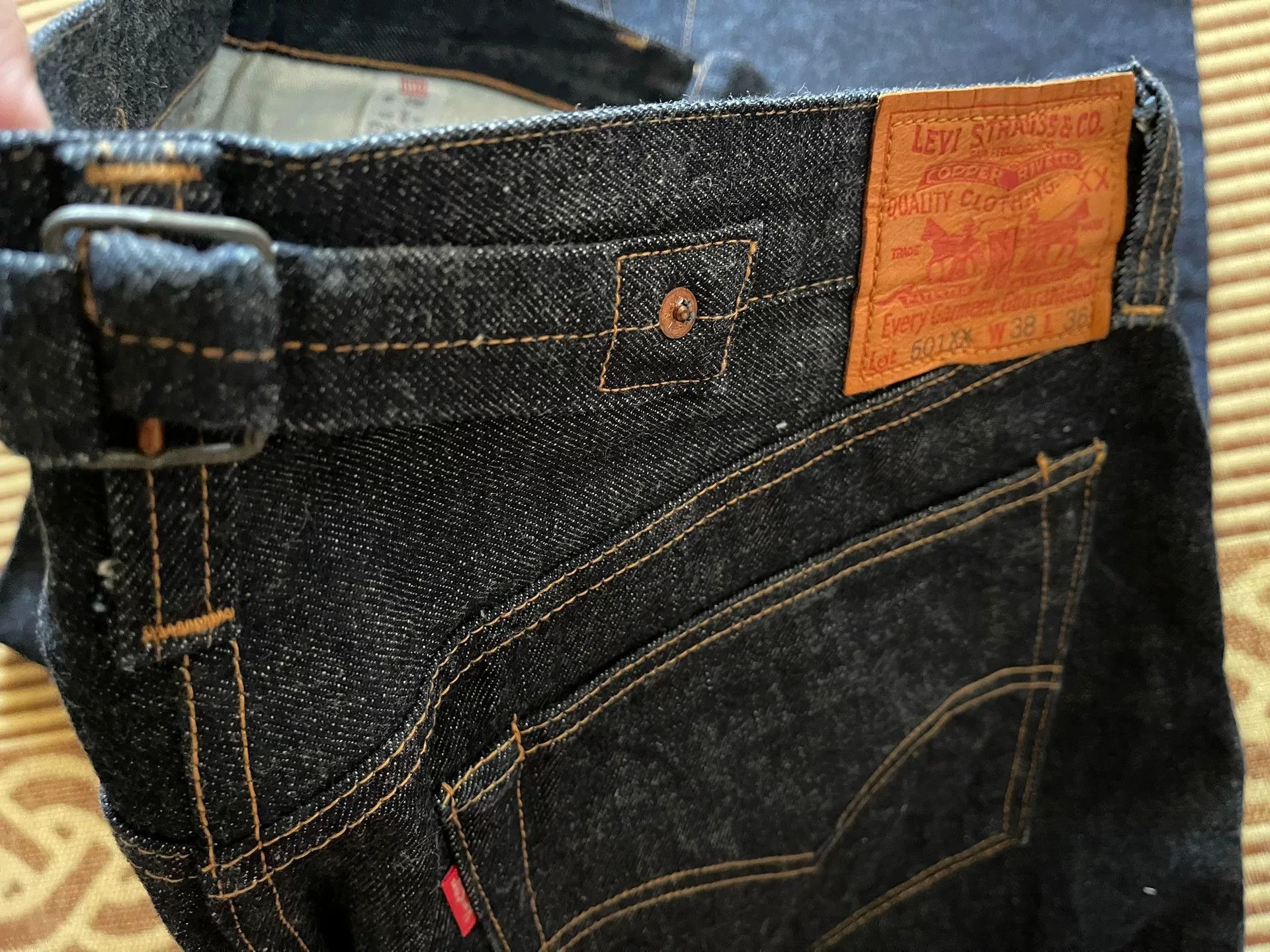 Levi's Vintage Clothing Levi's LVC 501XX 1937 W38 Size US 38 / EU 54 - 8 Thumbnail