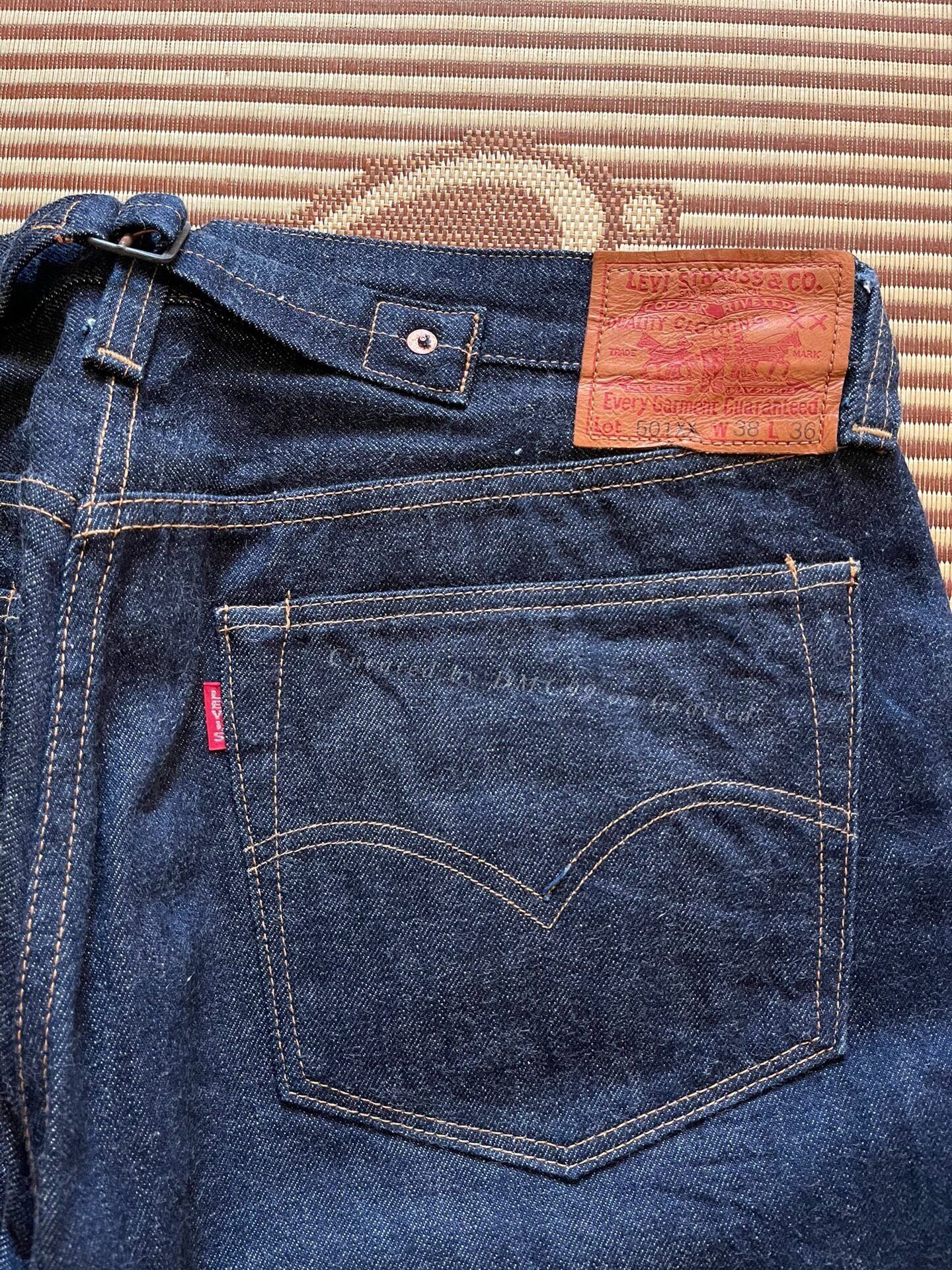 Levi's Vintage Clothing Levi's LVC 501XX 1937 W38 Size US 38 / EU 54 - 4 Thumbnail
