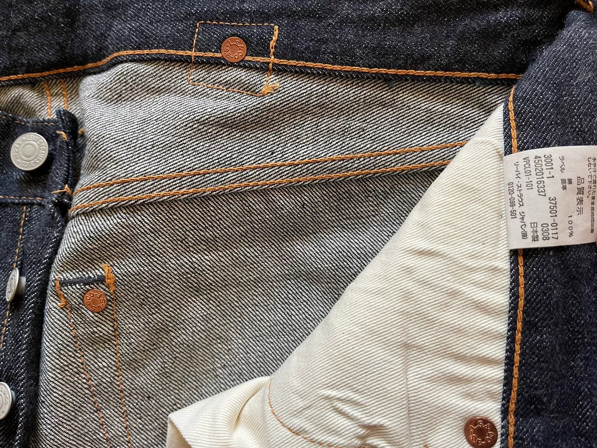 Levi's Vintage Clothing Levi's LVC 501XX 1937 W38 Size US 38 / EU 54 - 6 Thumbnail