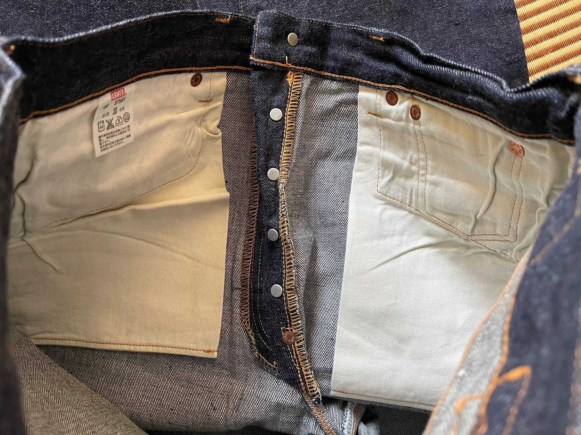 Levi's Vintage Clothing Levi's LVC 501XX 1937 W38 Size US 38 / EU 54 - 7 Thumbnail