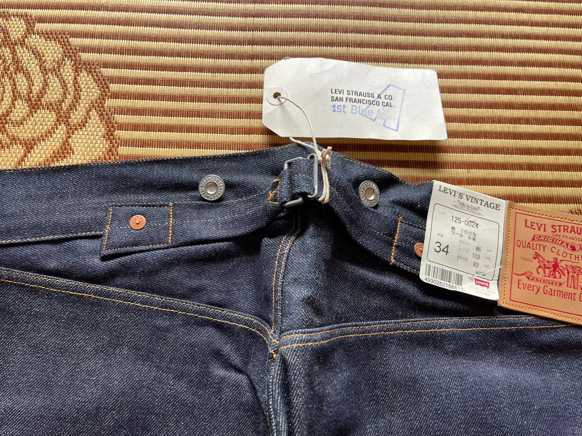 LVC Levi's LVC 555 1873 Denim Jeans Size US 36 / EU 52 - 5 Thumbnail