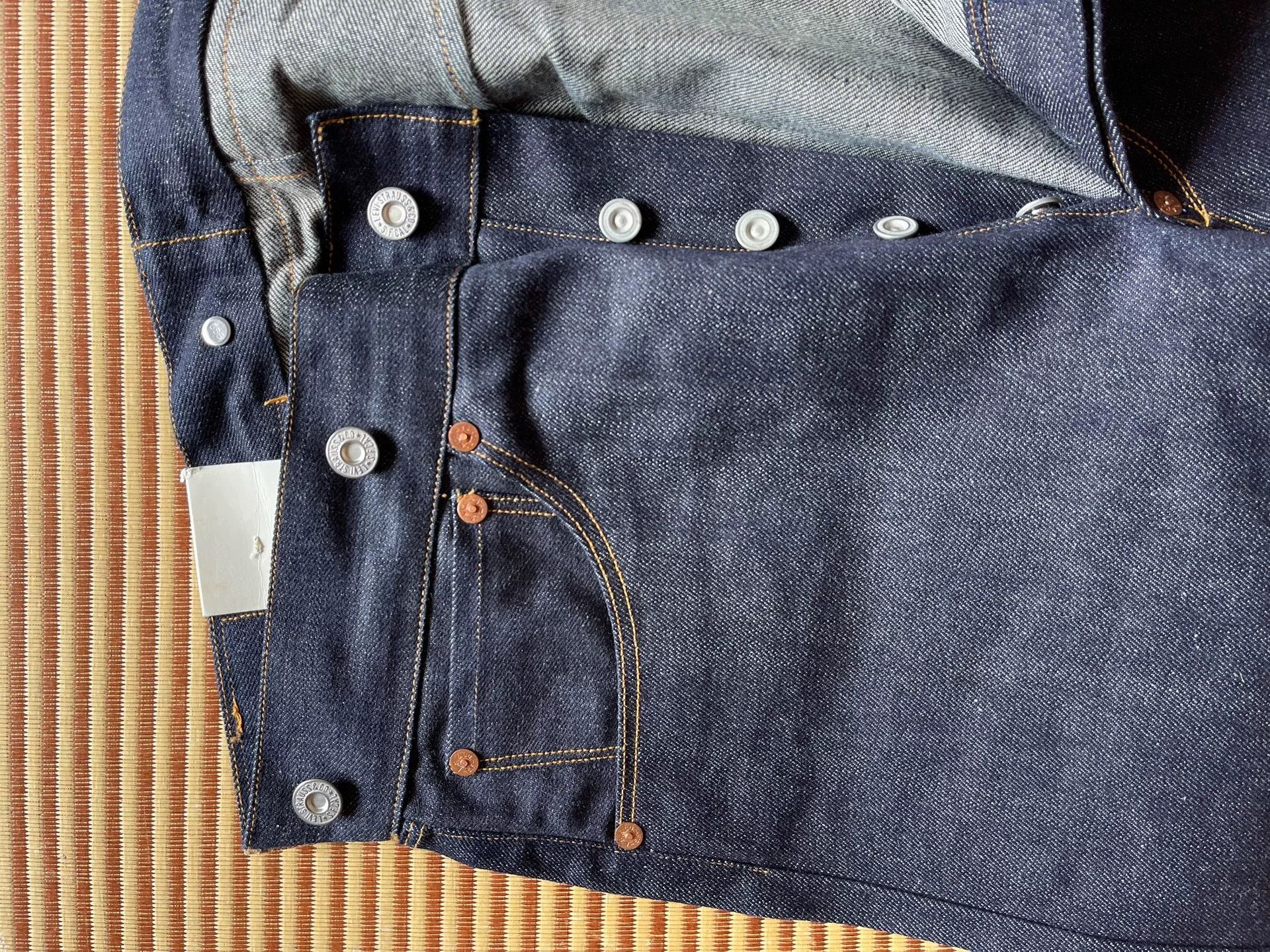LVC Levi's LVC 555 1873 Denim Jeans Size US 36 / EU 52 - 7 Thumbnail