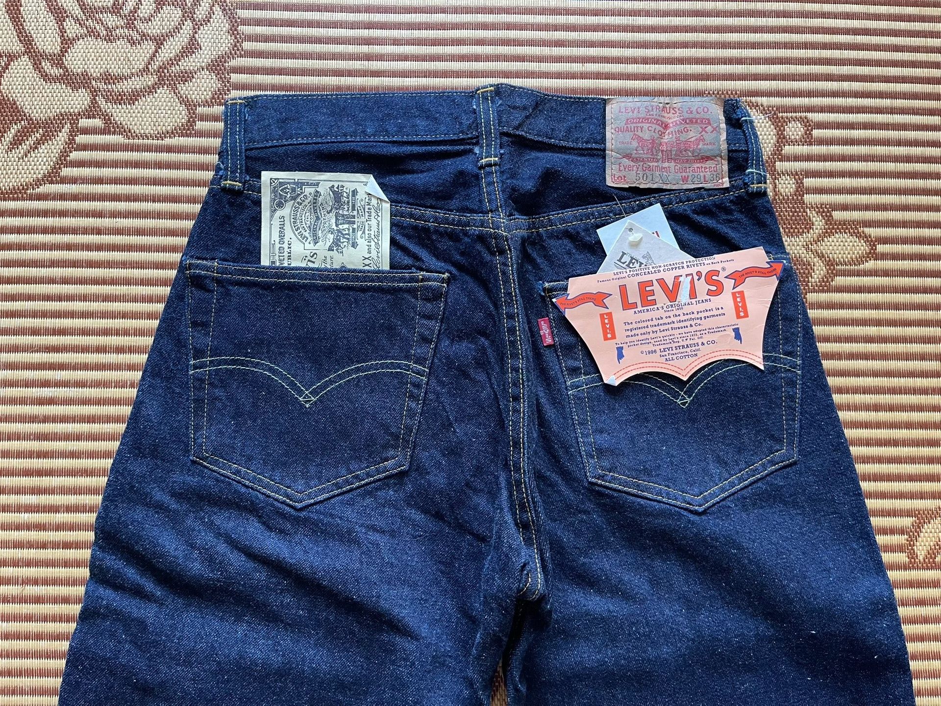Levi's Vintage Clothing Levi's 501xx 55501 0004 Jeans Size US 29 - 4 Thumbnail