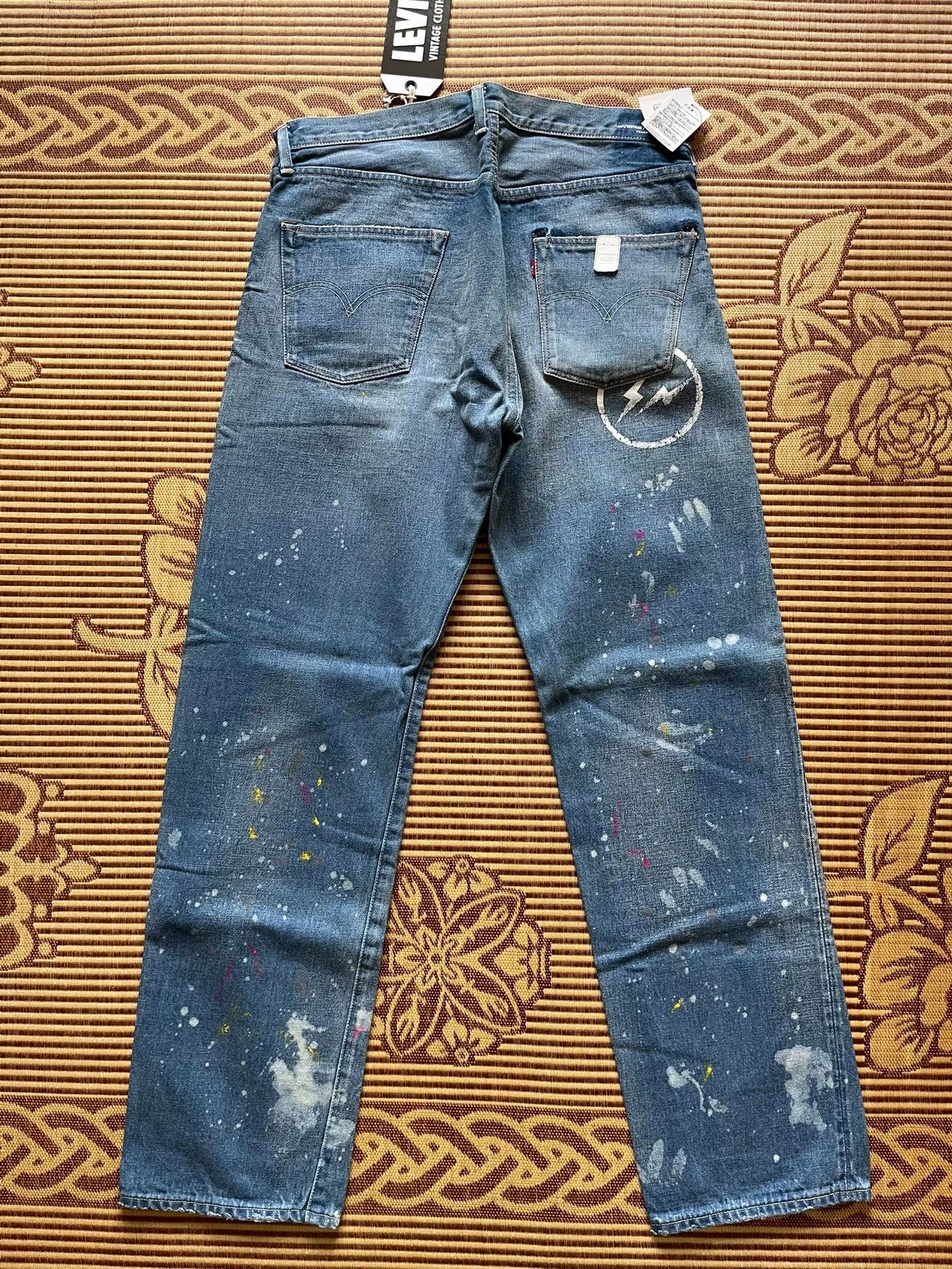 Levi's Vintage Clothing Levi's LVC 501XX 1955 Fragment Design Vintage Size US 39 - 3 Thumbnail