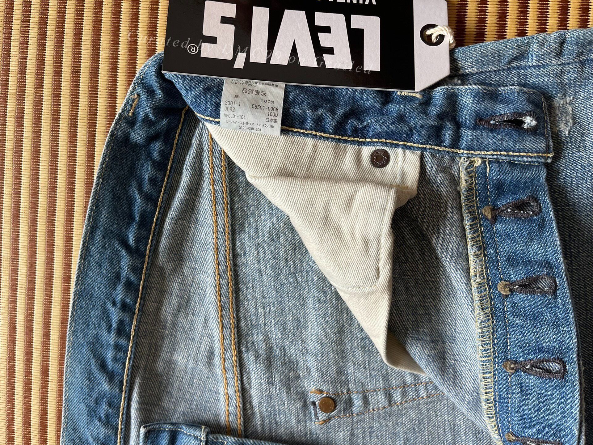 Levi's Vintage Clothing Levi's LVC 501XX 1955 Fragment Design Vintage Size US 39 - 7 Thumbnail