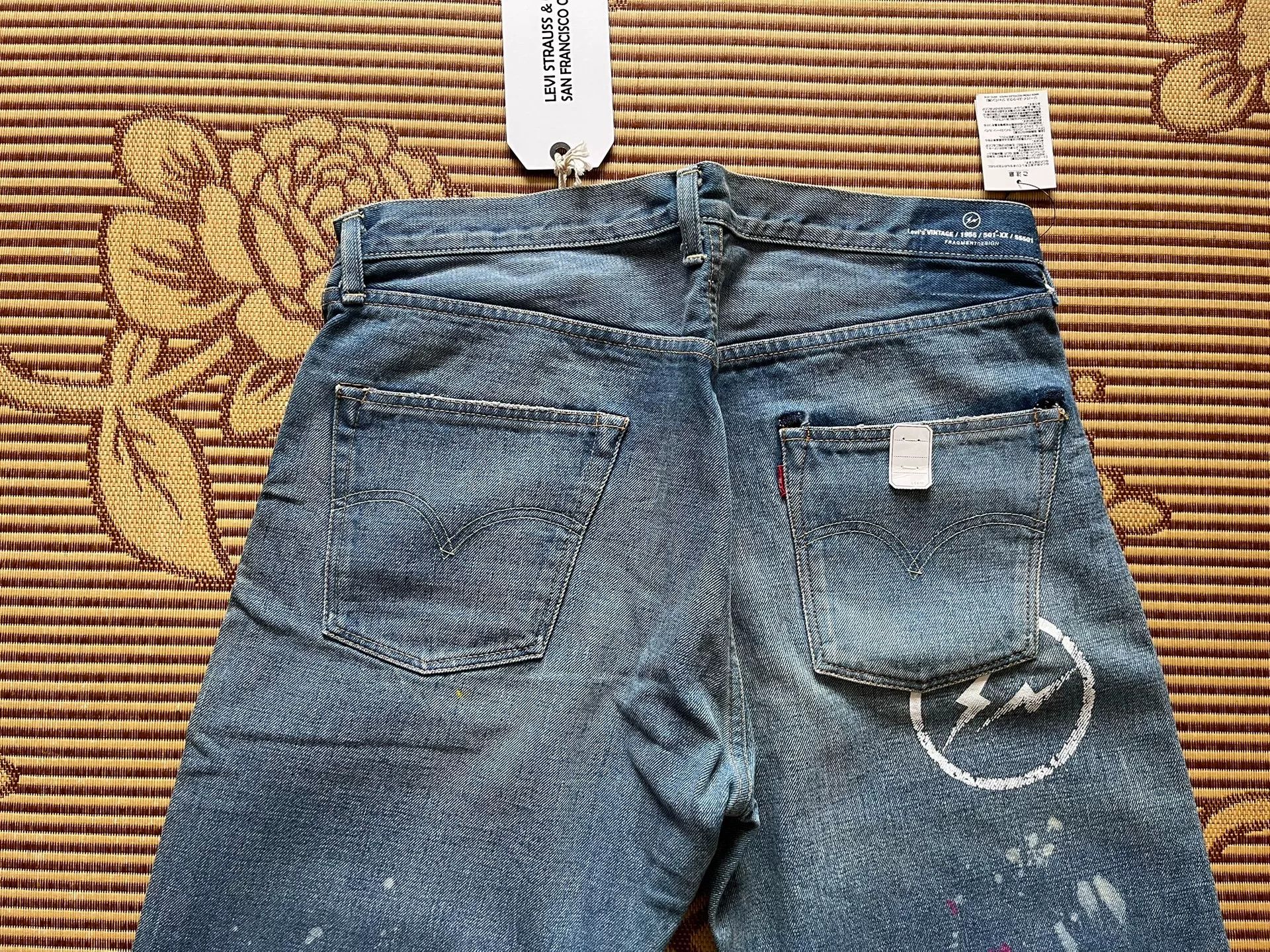 Levi's Vintage Clothing Levi's LVC 501XX 1955 Fragment Design Vintage Size US 39 - 4 Thumbnail