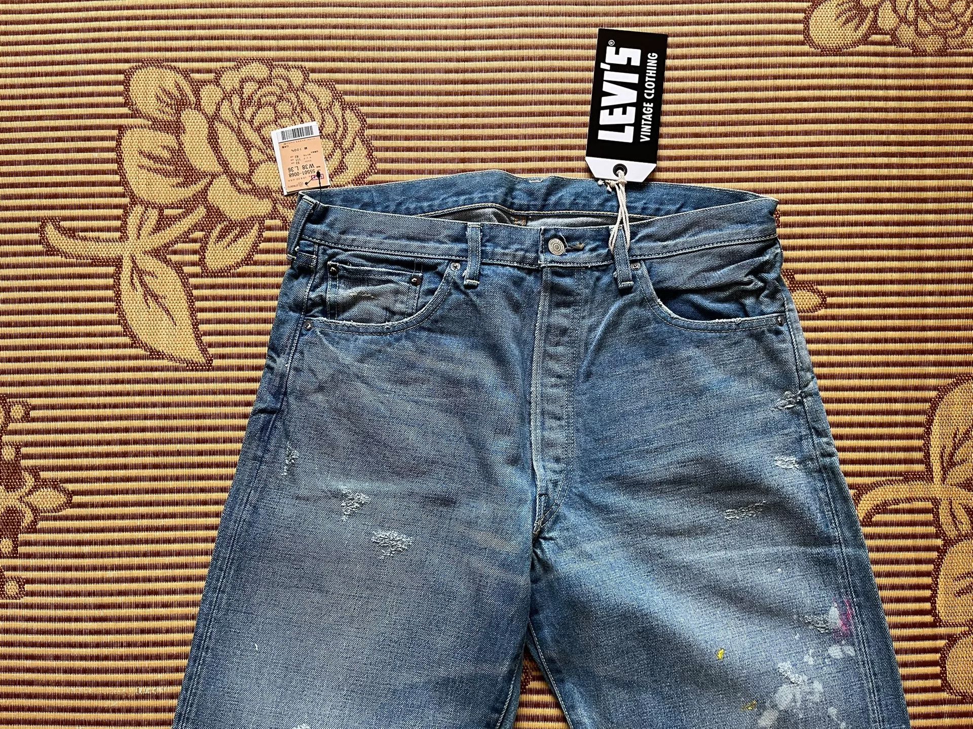 Levi's Vintage Clothing Levi's LVC 501XX 1955 Fragment Design Vintage Size US 39 - 5 Thumbnail