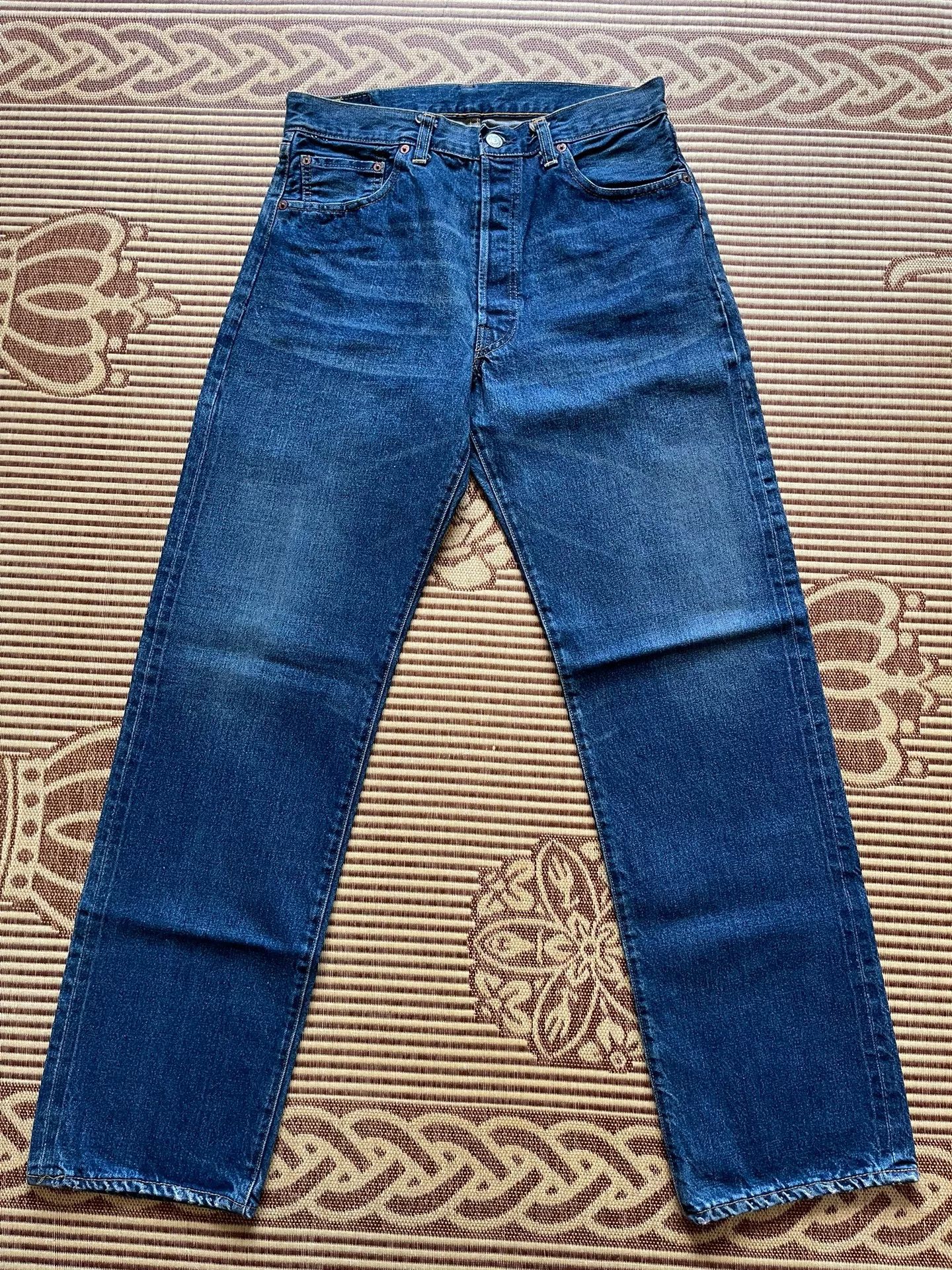 Levi's Levi's 501XX Washed Jeans Size US 34 / EU 50 - 2 Thumbnail