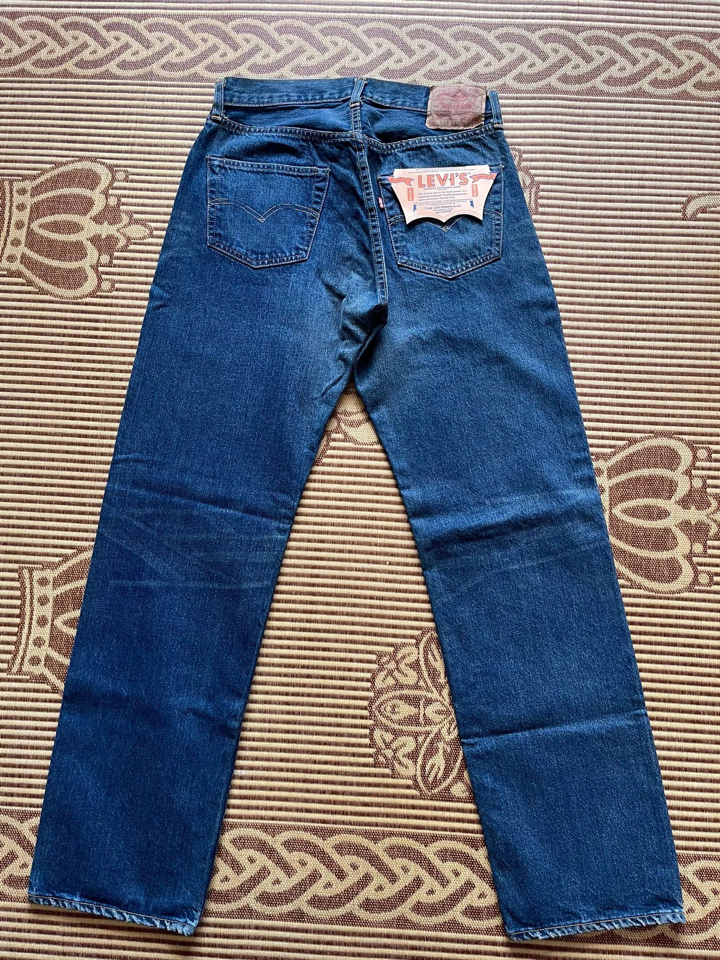 Levi's Levi's 501XX Washed Jeans Size US 34 / EU 50 - 3 Thumbnail