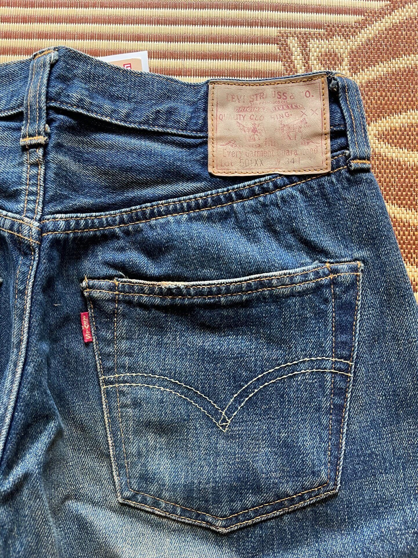 Levi's Vintage Clothing Levi's LVC 501XX 1947 W34 Jeans Size US 34 / EU 50 - 4 Thumbnail