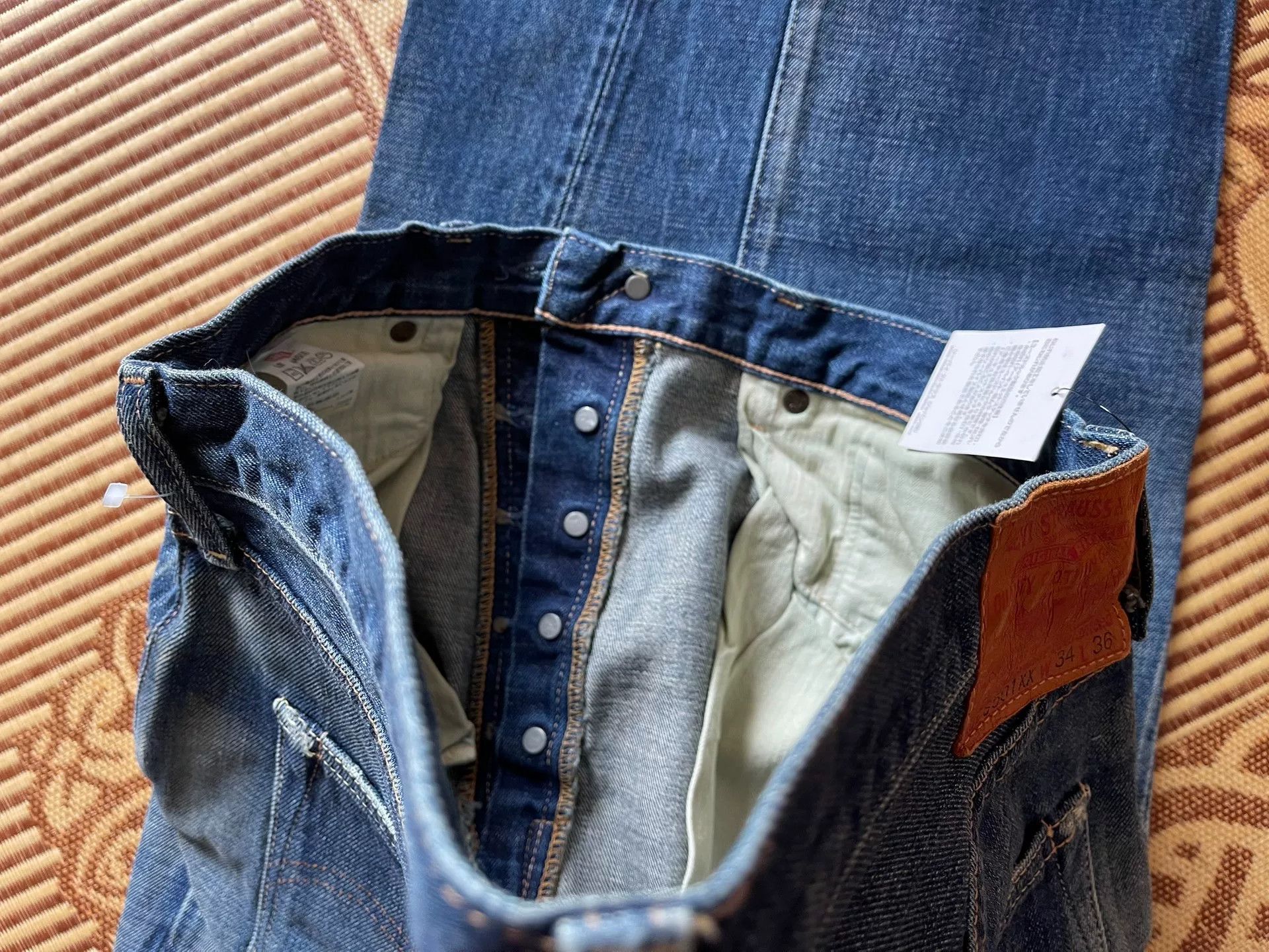 LVC Levi's LVC S501XX 1944 Jeans Size US 36 / EU 52 - 8 Thumbnail