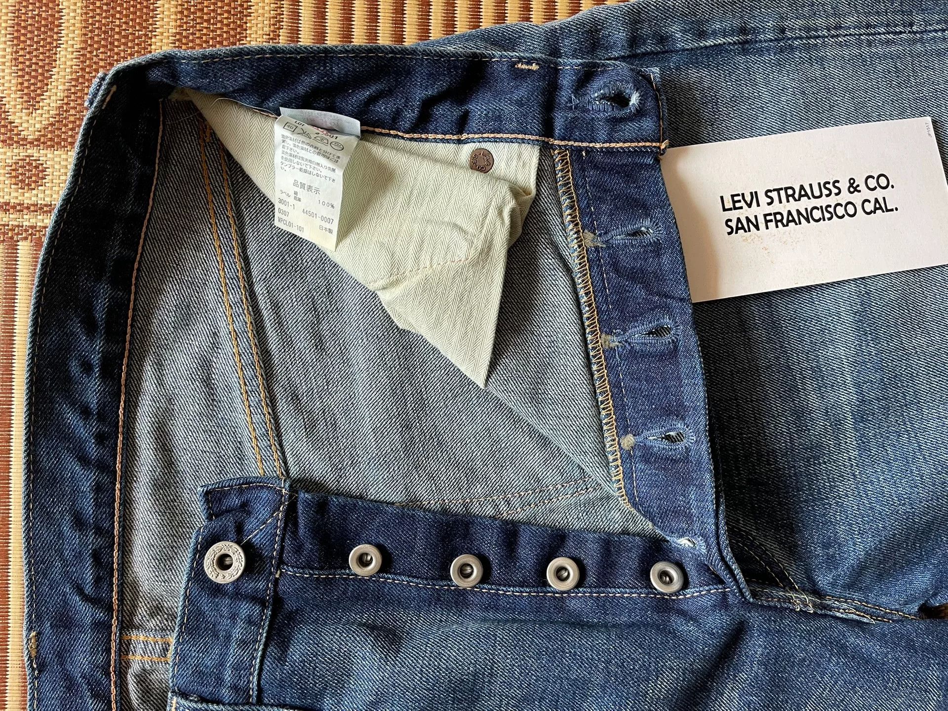 LVC Levi's LVC S501XX 1944 Jeans Size US 36 / EU 52 - 7 Thumbnail
