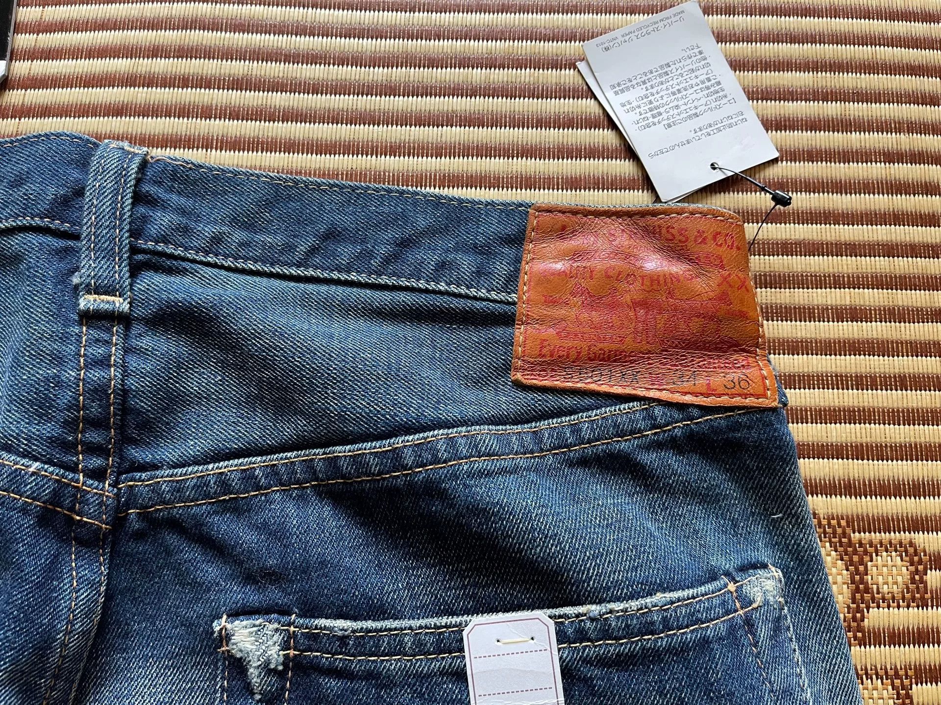 LVC Levi's LVC S501XX 1944 Jeans Size US 36 / EU 52 - 5 Thumbnail