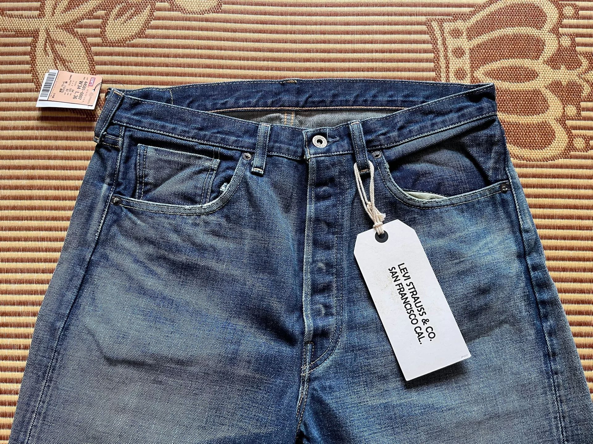 LVC Levi's LVC S501XX 1944 Jeans Size US 36 / EU 52 - 6 Thumbnail
