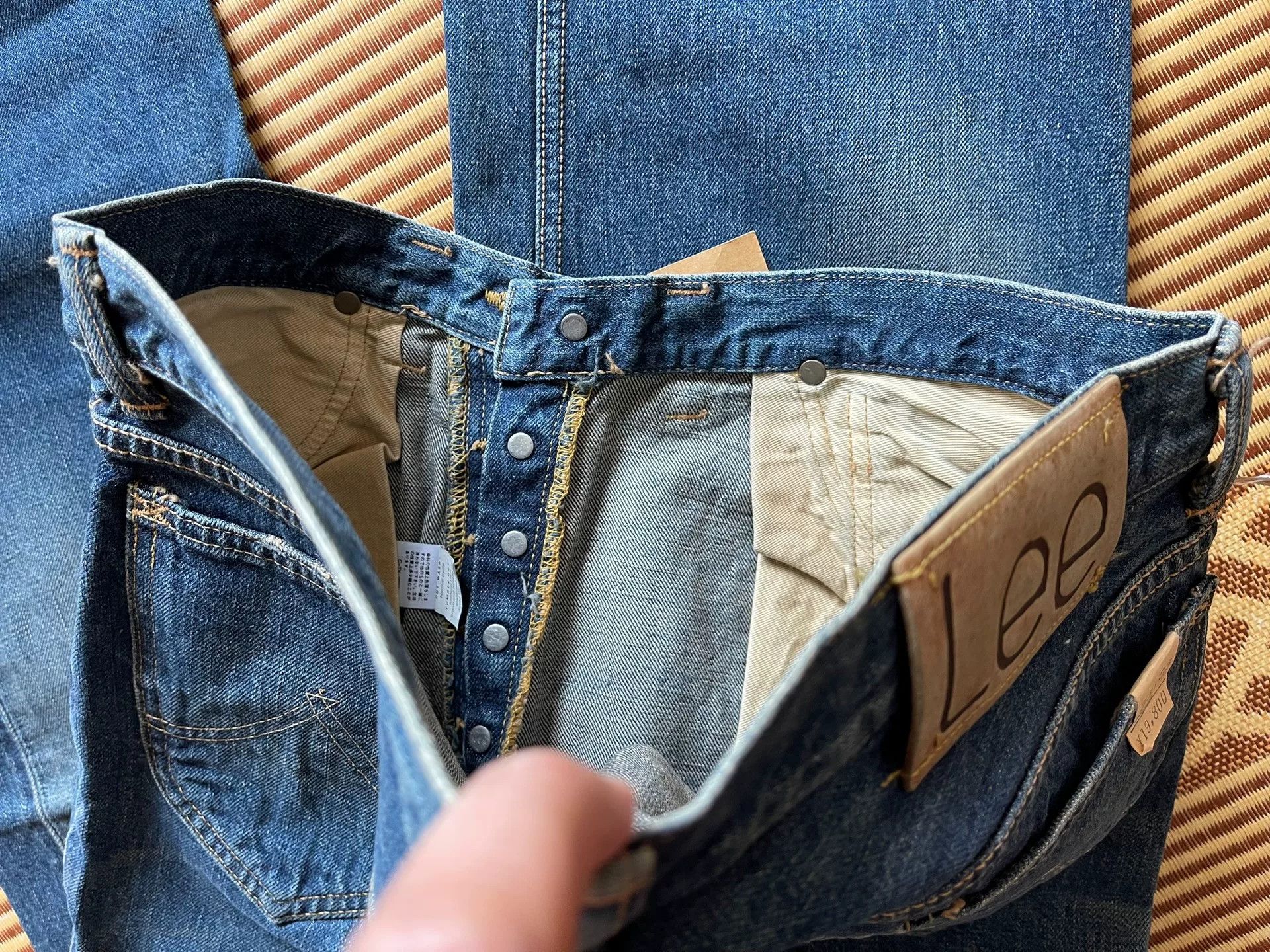 Edwin Edwin Lee 101B Washed Jeans W33L33 Size US 33 - 7 Thumbnail