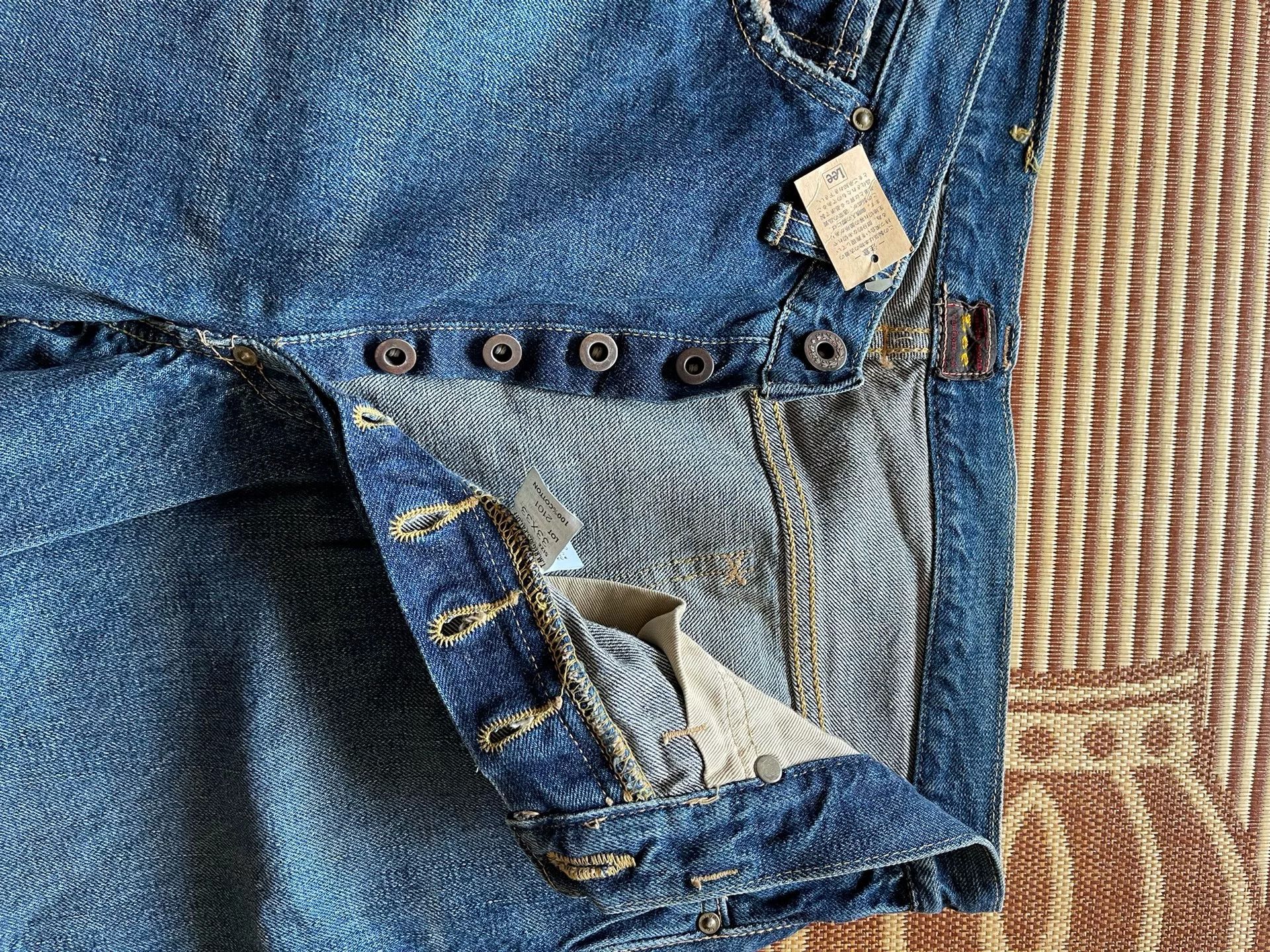 Edwin Edwin Lee 101B Washed Jeans W33L33 Size US 33 - 6 Thumbnail