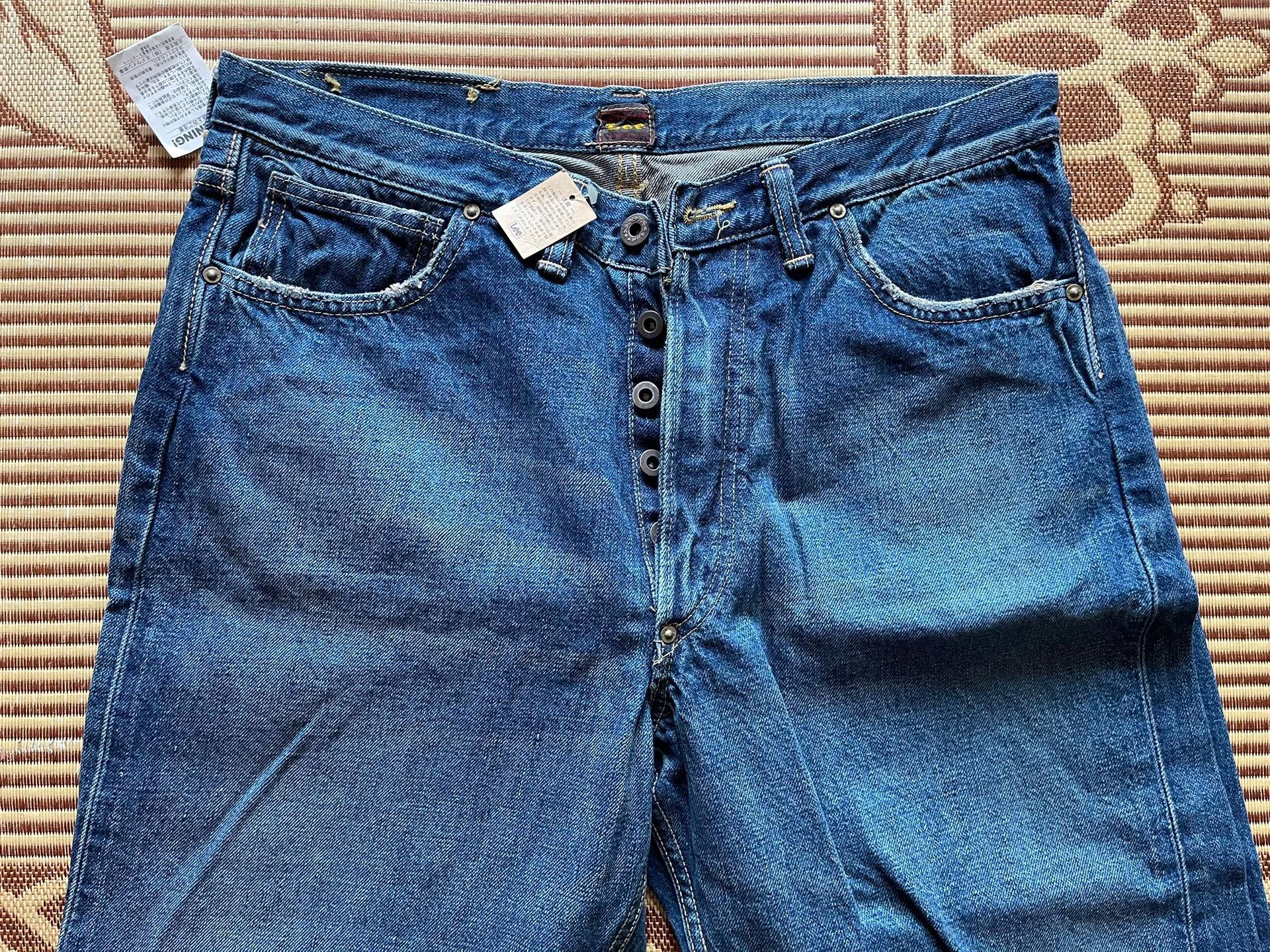 Edwin Edwin Lee 101B Washed Jeans W33L33 Size US 33 - 5 Thumbnail