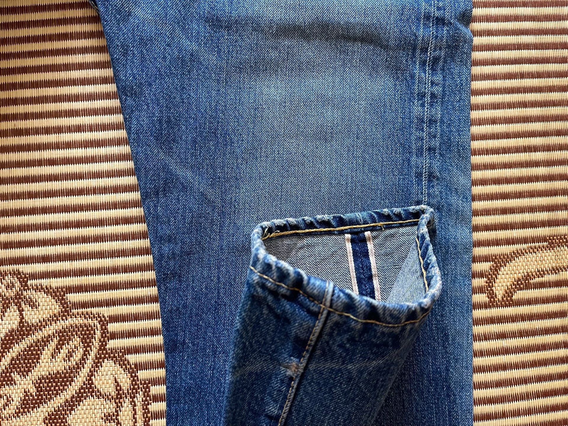Levi's Vintage Clothing Levi's LVC 555 1944 S501XX Jeans Size US 31 - 8 Thumbnail