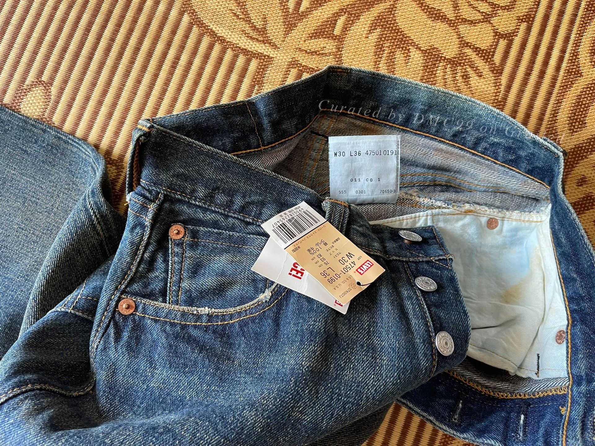 Levi's Vintage Clothing Levi's LVC 501XX 1947 W30 Size US 30 / EU 46 - 7 Thumbnail