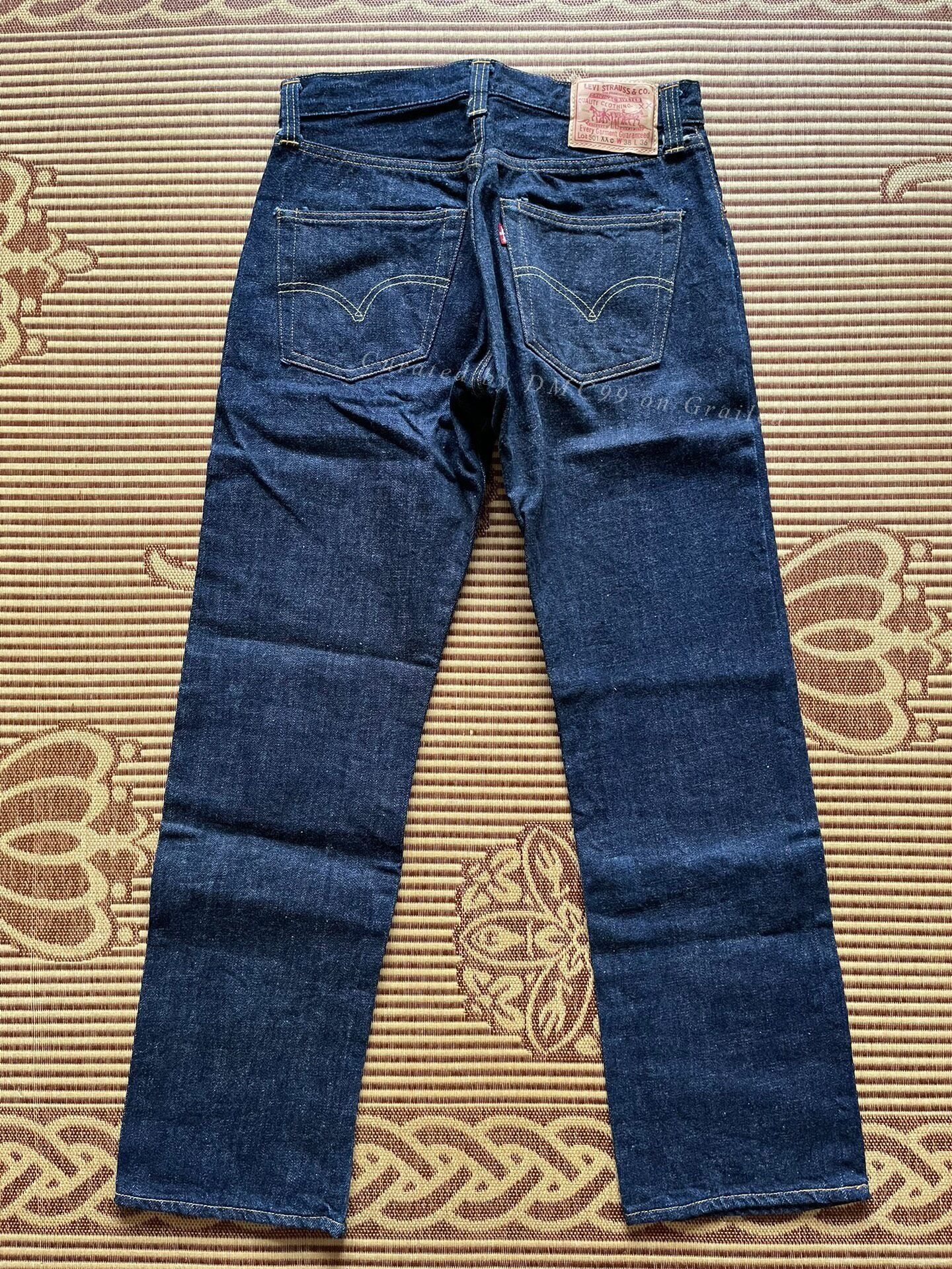 Levi's Vintage Clothing Levi's 501xx Raw Denim Jeans Size US 30 / EU 46 - 3 Thumbnail