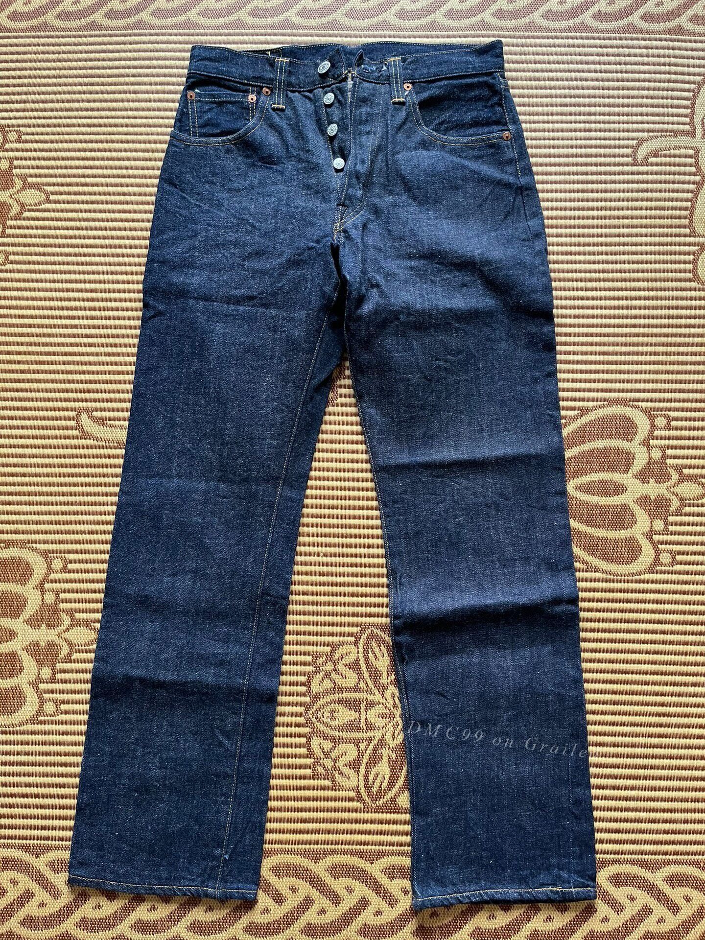 Levi's Vintage Clothing Levi's 501xx Raw Denim Jeans Size US 30 / EU 46 - 2 Thumbnail