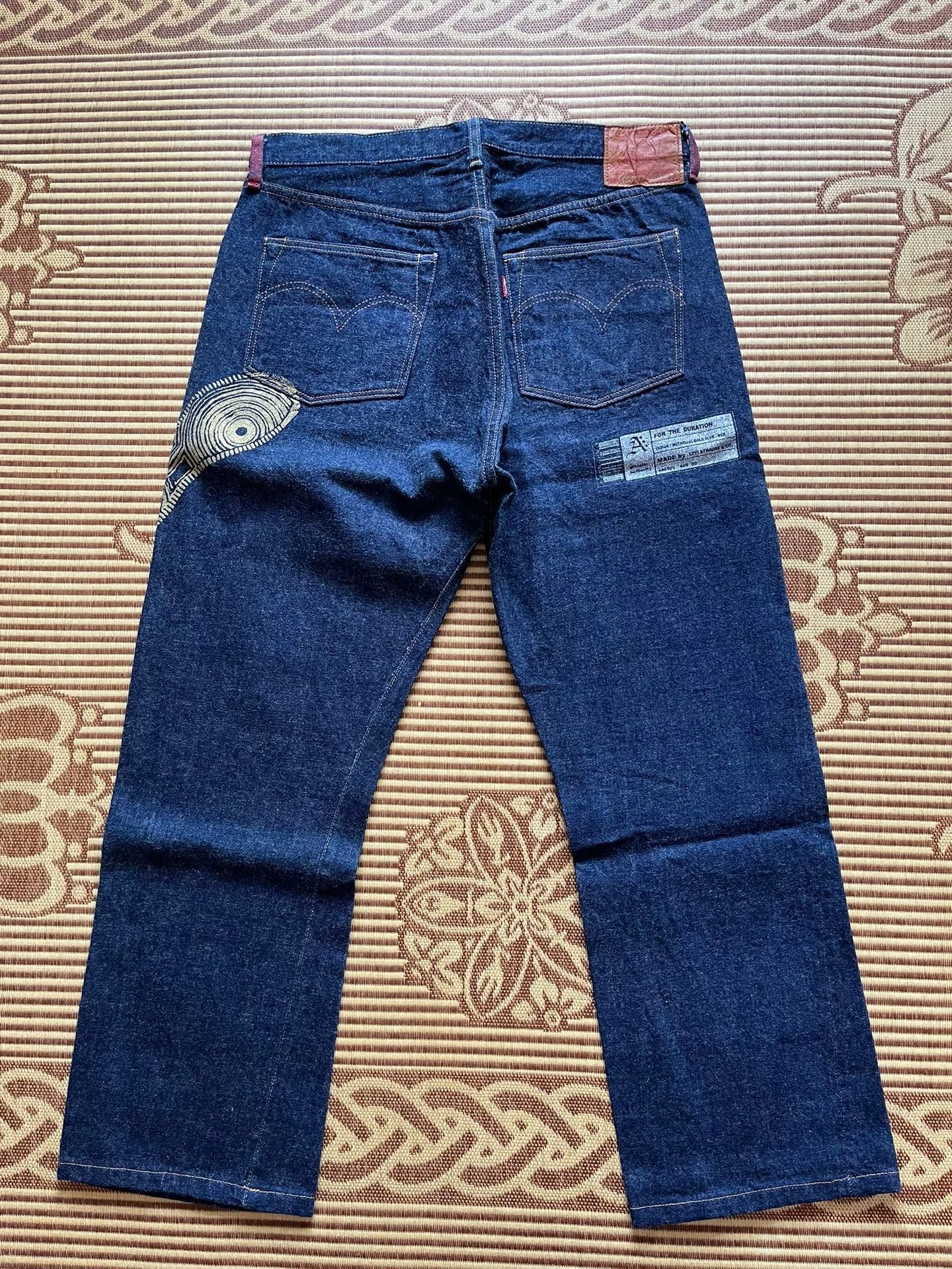 Levi's Levi's 501xx Atomos Nissan Raw Jeans Size US 28 / EU 44 - 3 Thumbnail