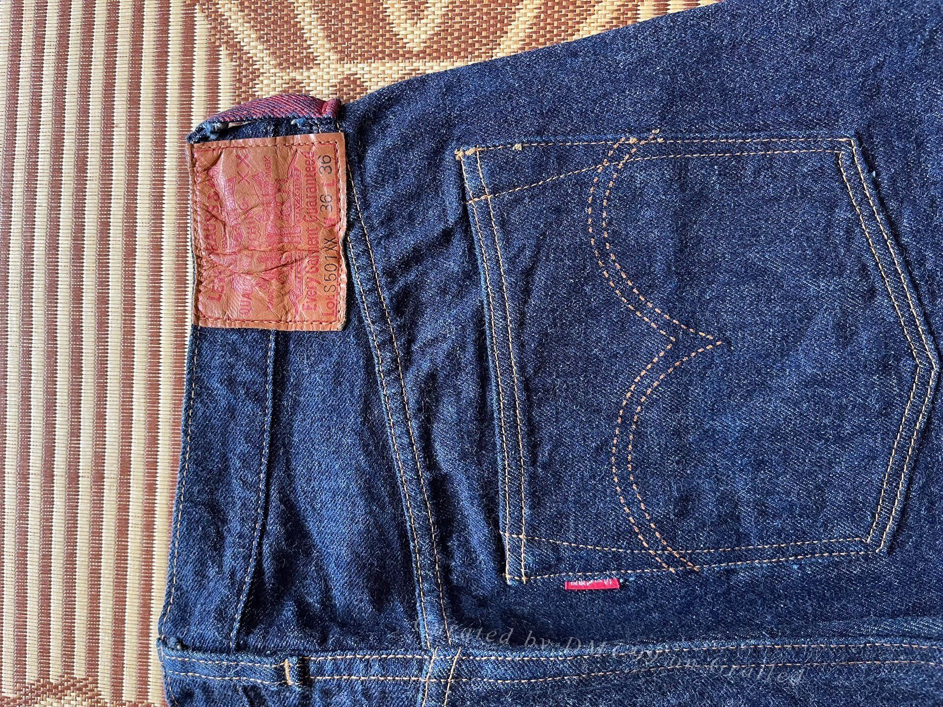 Levi's Levi's 501xx Atomos Nissan Raw Jeans Size US 28 / EU 44 - 4 Thumbnail