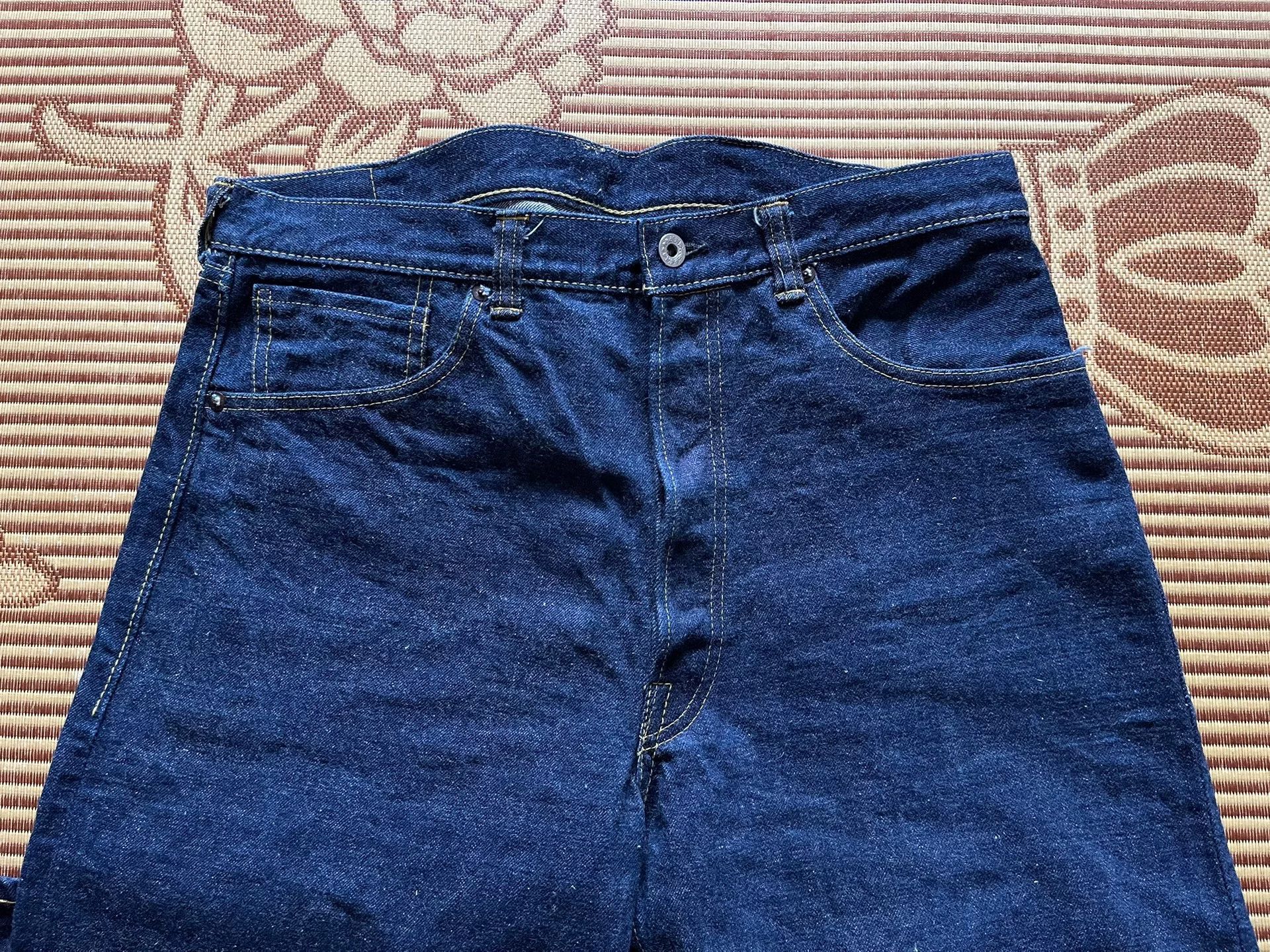 Warehouse & Co. Warehouse 1999 1003xx Raw Jeans Size US 36 / EU 52 - 5 Thumbnail