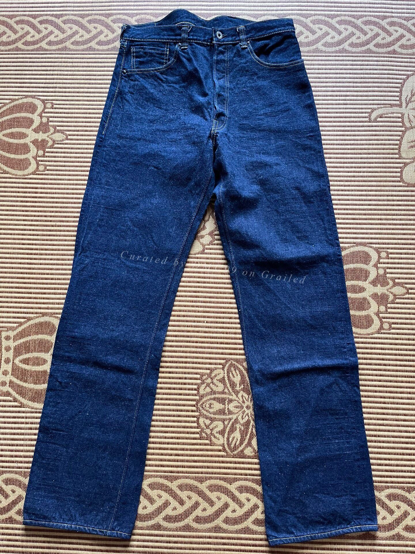 Warehouse & Co. Warehouse 1999 1003xx Raw Jeans Size US 36 / EU 52 - 2 Thumbnail