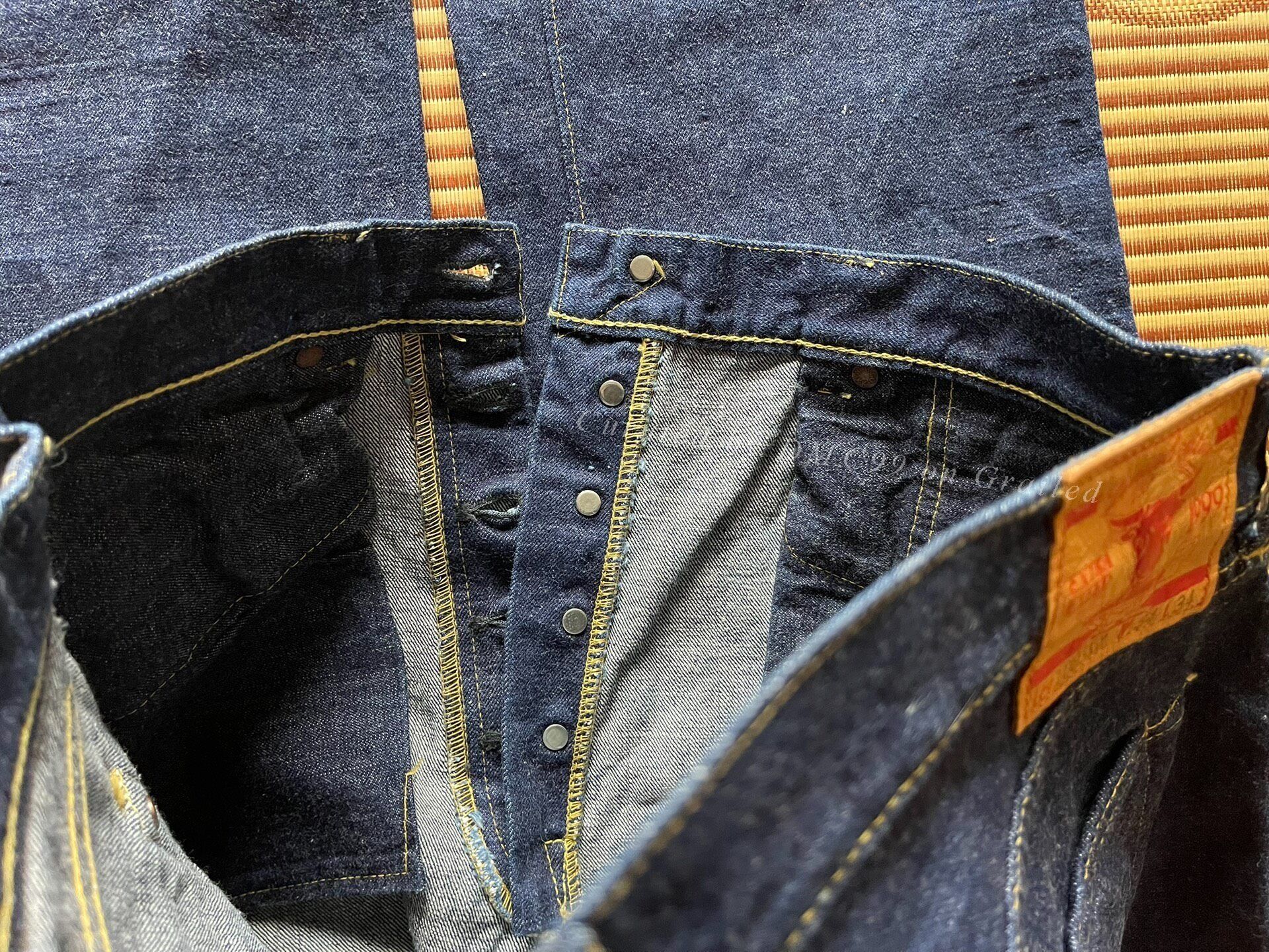 Warehouse & Co. Warehouse 1999 1003xx Raw Jeans Size US 36 / EU 52 - 7 Thumbnail