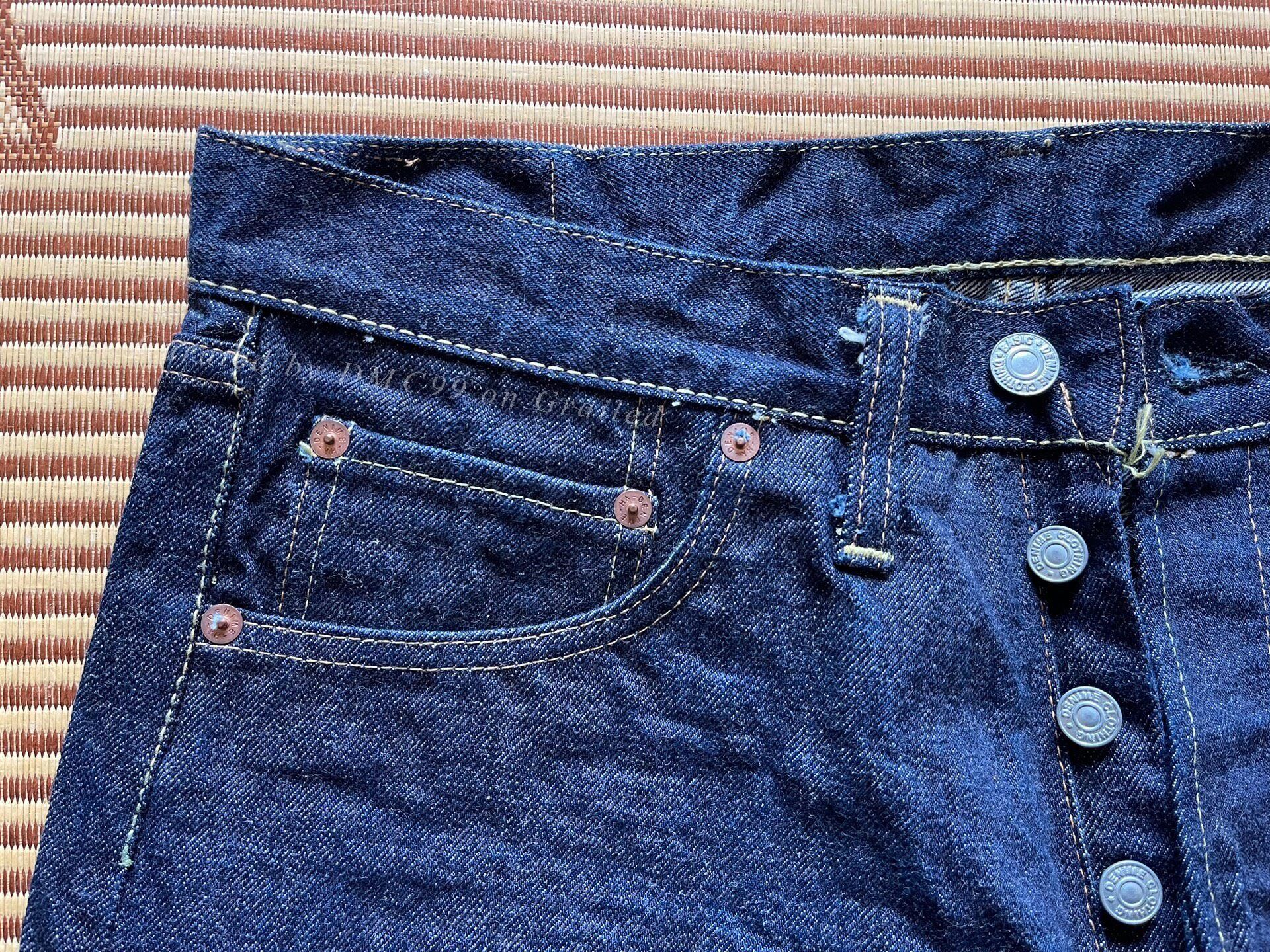 Denime Denime 15th Anniversary W34 Raw Denim Size US 34 / EU 50 - 7 Thumbnail