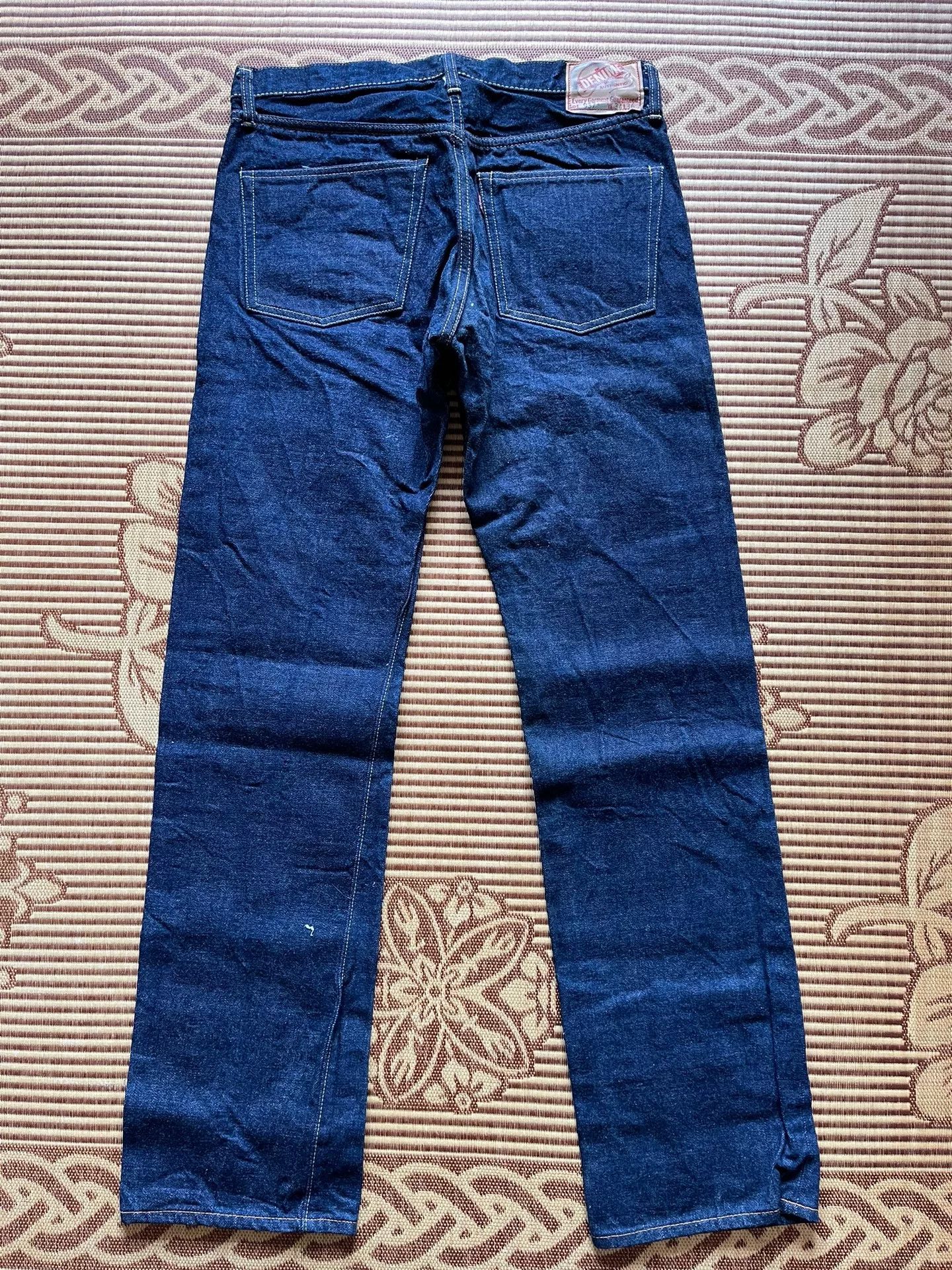 Denime Denime 15th Anniversary W34 Raw Denim Size US 34 / EU 50 - 3 Thumbnail
