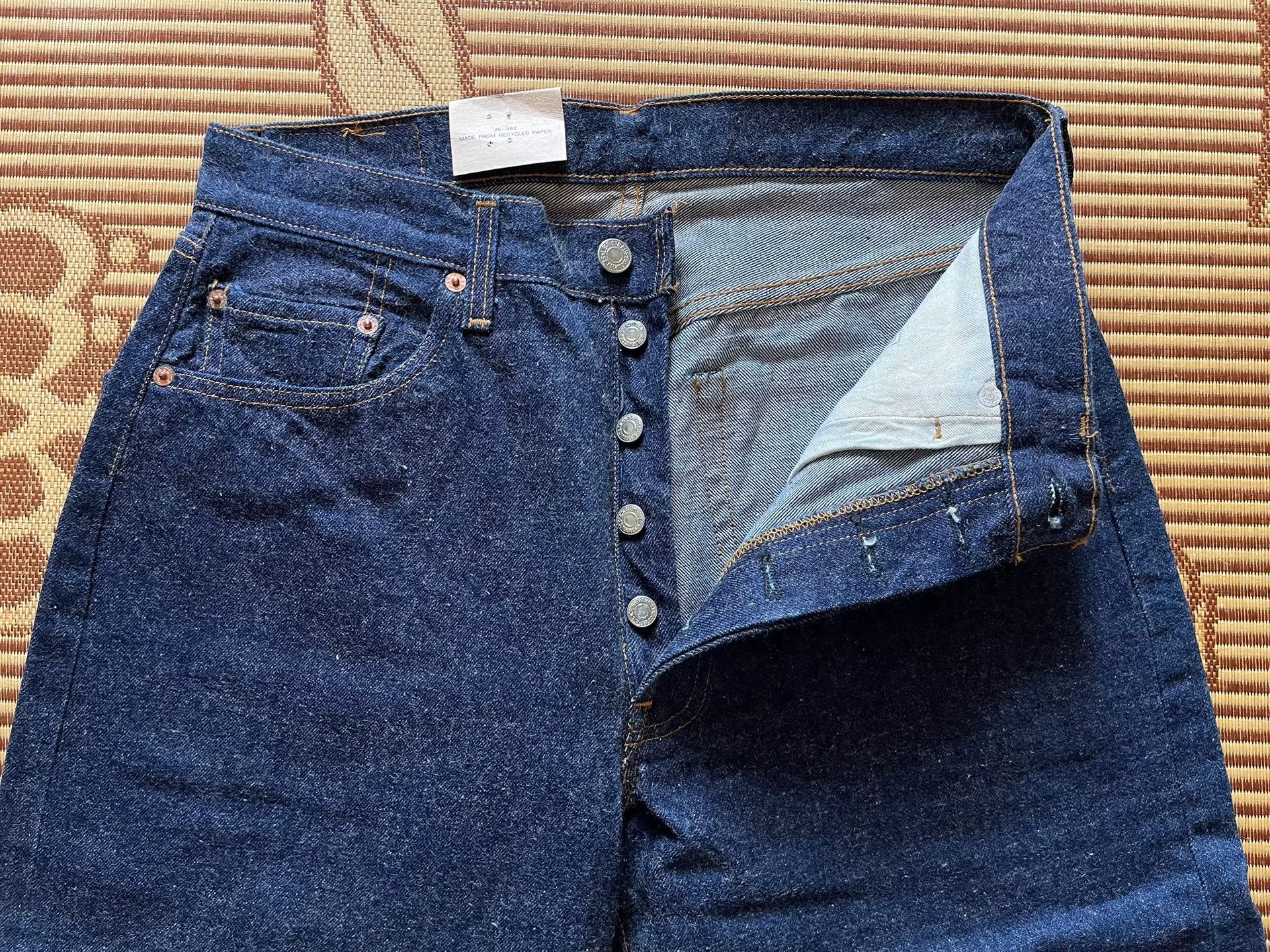 Levi's Vintage Clothing Levi's LVC 555 1960s 66501 Raw Jeans Size US 30 / EU 46 - 5 Thumbnail