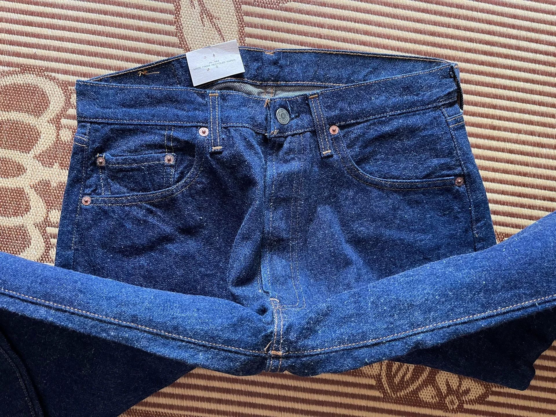 Levi's Vintage Clothing Levi's LVC 555 1960s 66501 Raw Jeans Size US 30 / EU 46 - 9 Thumbnail
