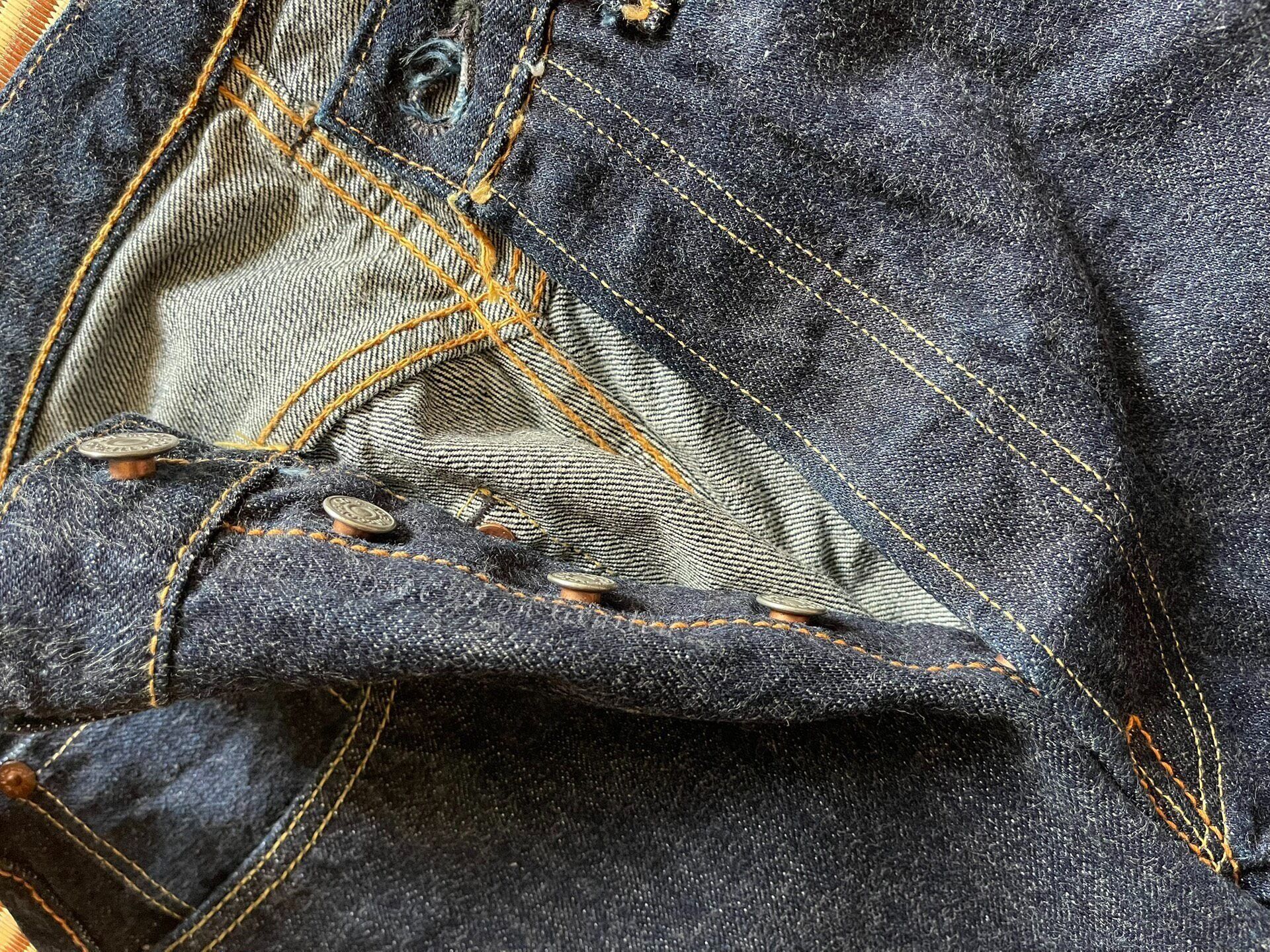 The Real McCoy's Joe McCoy 901xh 1941 Jeans Size US 33 - 7 Thumbnail