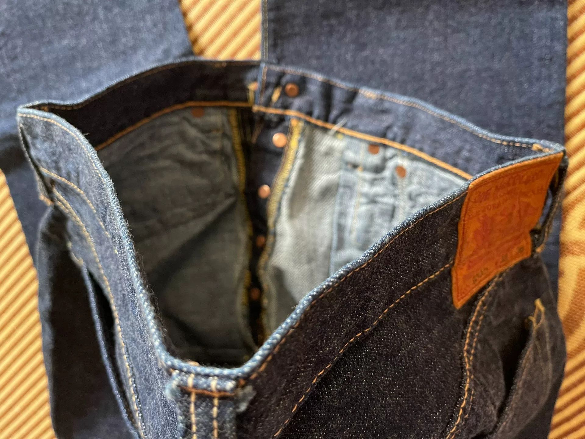 The Real McCoy's Joe McCoy 901xh 1941 Jeans Size US 33 - 8 Thumbnail