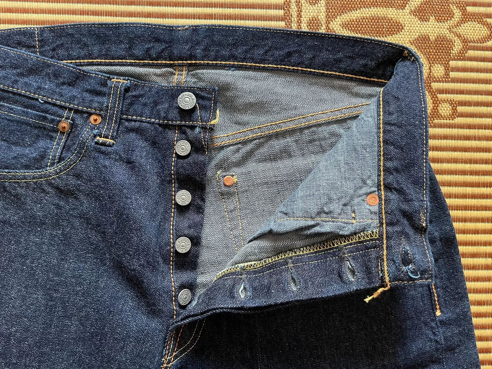 The Real McCoy's Joe McCoy 901xh 1941 Jeans Size US 33 - 6 Thumbnail