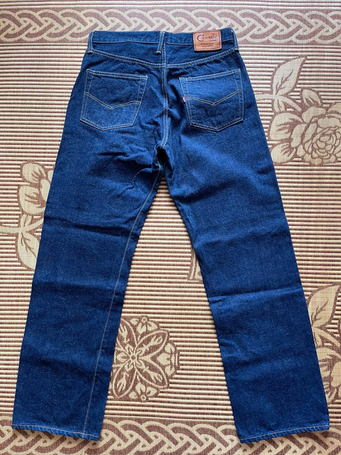 Other Canton 504 14oz Jeans W33L34 Size US 33 - 3 Thumbnail