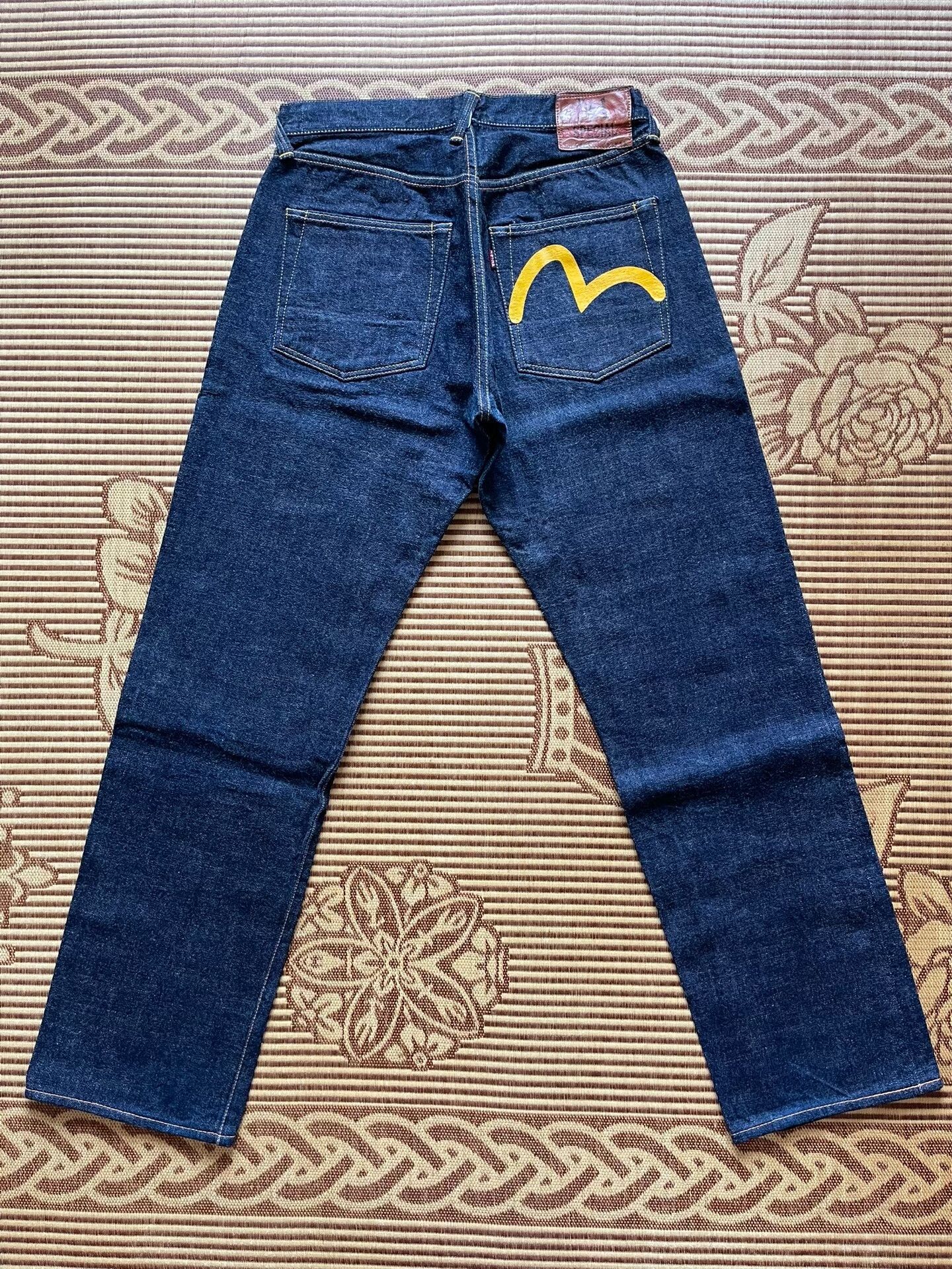 Evisu Evisu No.1 2001 Japanese Red Flag Jeans Size US 34 / EU 50 - 3 Thumbnail