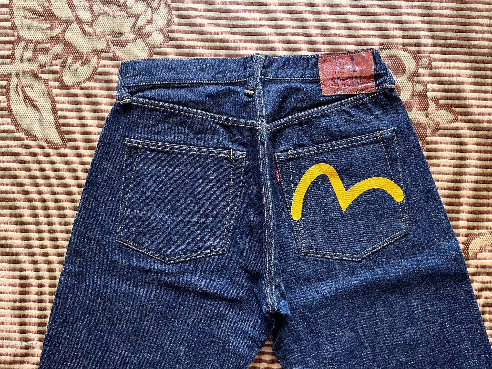 Evisu Evisu No.1 2001 Japanese Red Flag Jeans Size US 34 / EU 50 - 4 Thumbnail