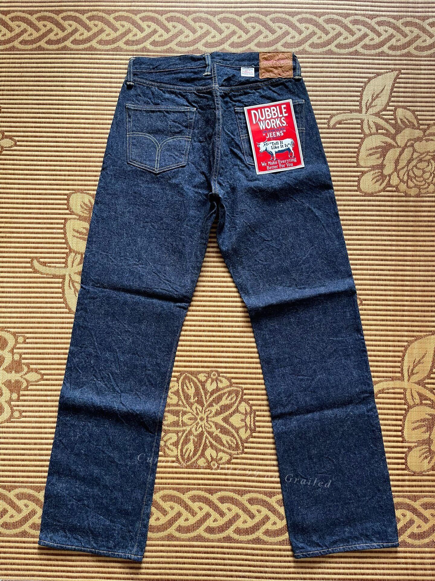 Doublet Dubble Works Warehouse 330 W32 Jeans Size US 32 / EU 48 - 3 Thumbnail